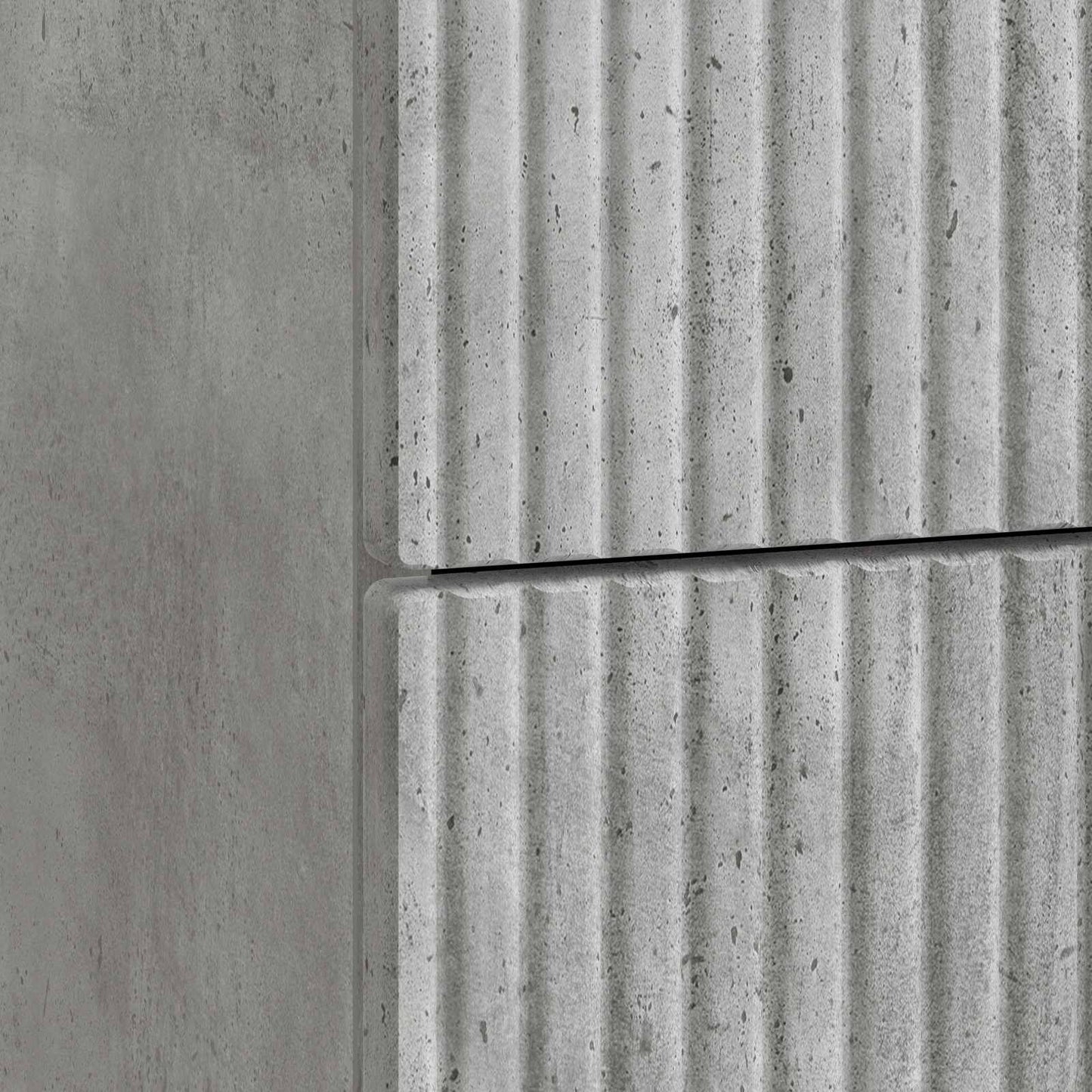 Nattbordskap Betonggrå 62 x 34,5 x 47,5 cm Konstruert tre