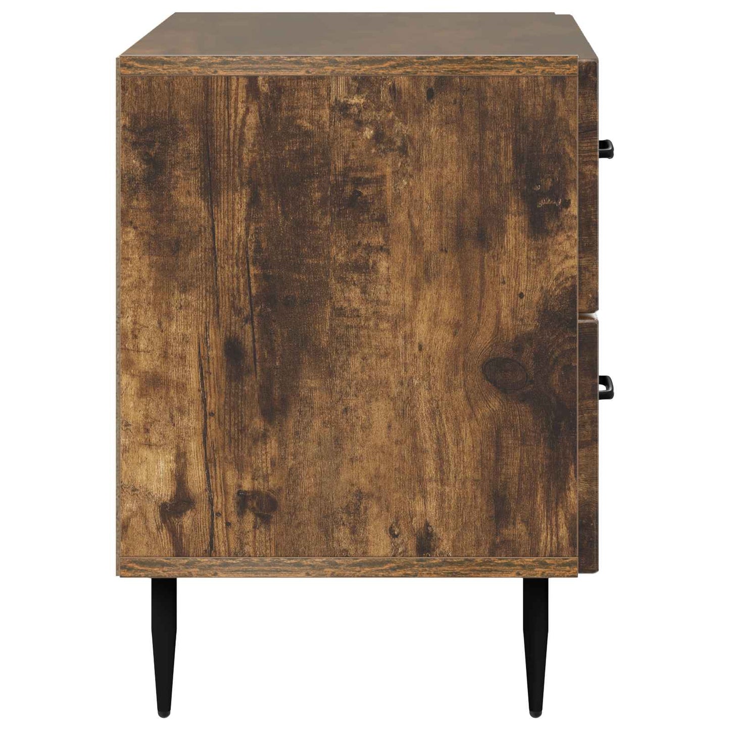 Nattbordskap Røkt Eik 62 x 34,5 x 47,5 cm Konstruert tre