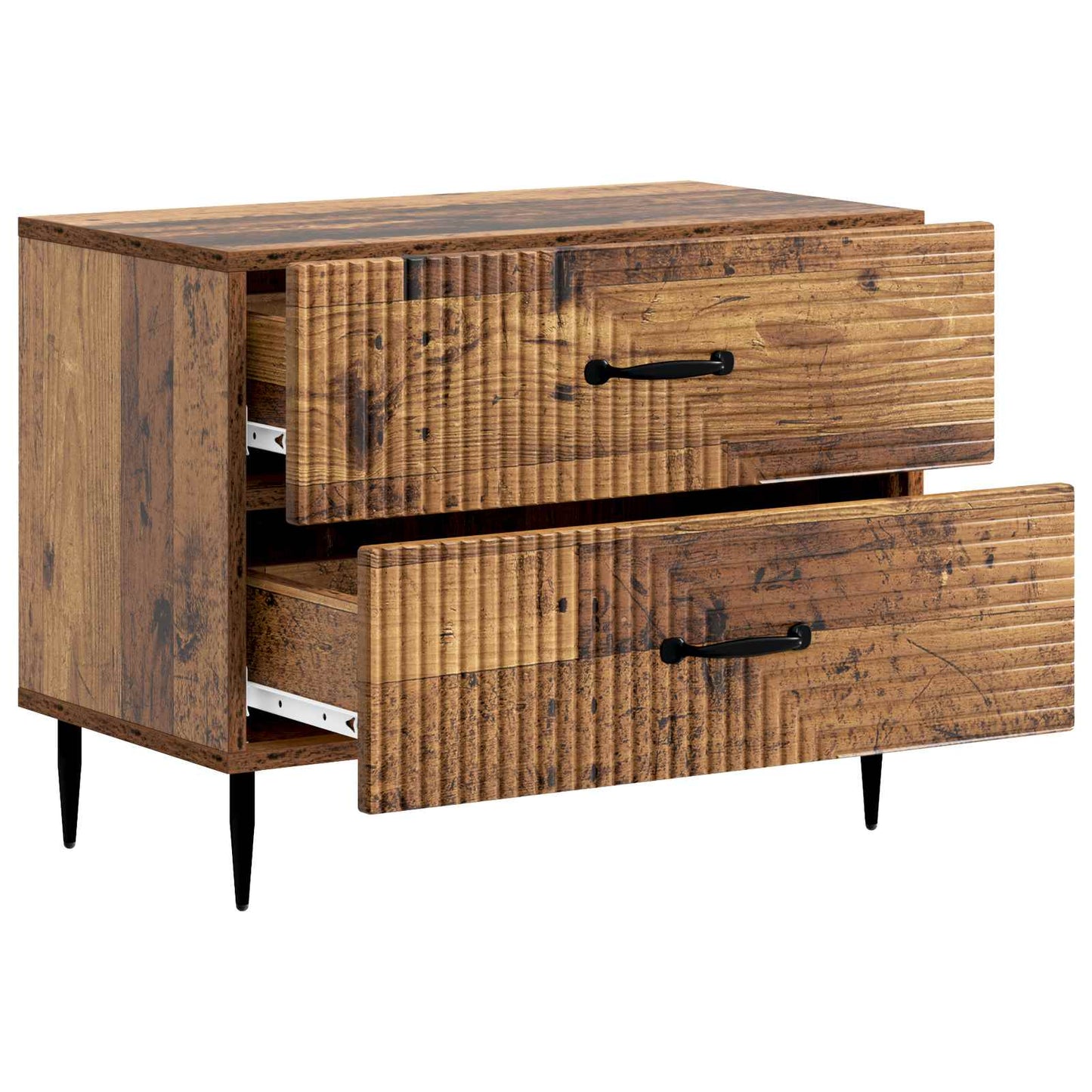 Nattbordskap Gammelt tre 62 x 34,5 x 47,5 cm Konstruert tre