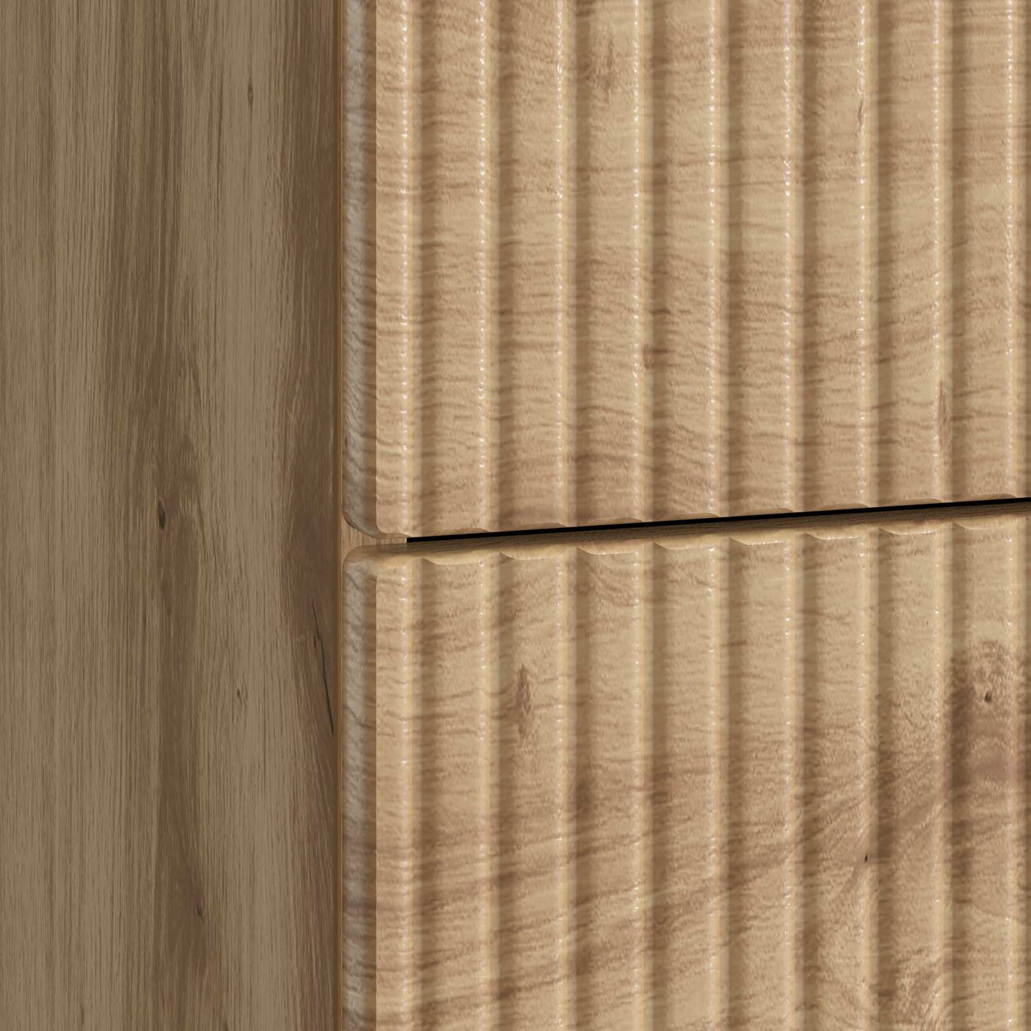 Nattbordskap Artisan eik 62 x 34,5 x 47,5 cm Konstruert tre