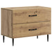 Nattbordskap Artisan eik 62 x 34,5 x 47,5 cm Konstruert tre