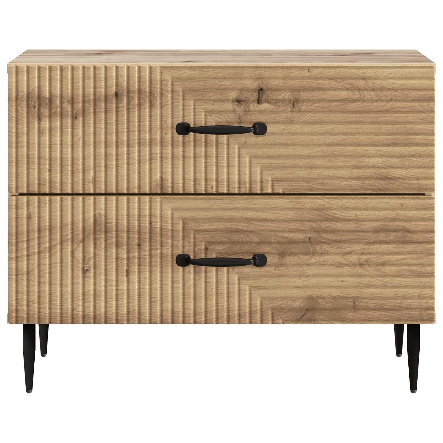 Nattbordskap Artisan eik 62 x 34,5 x 47,5 cm Konstruert tre