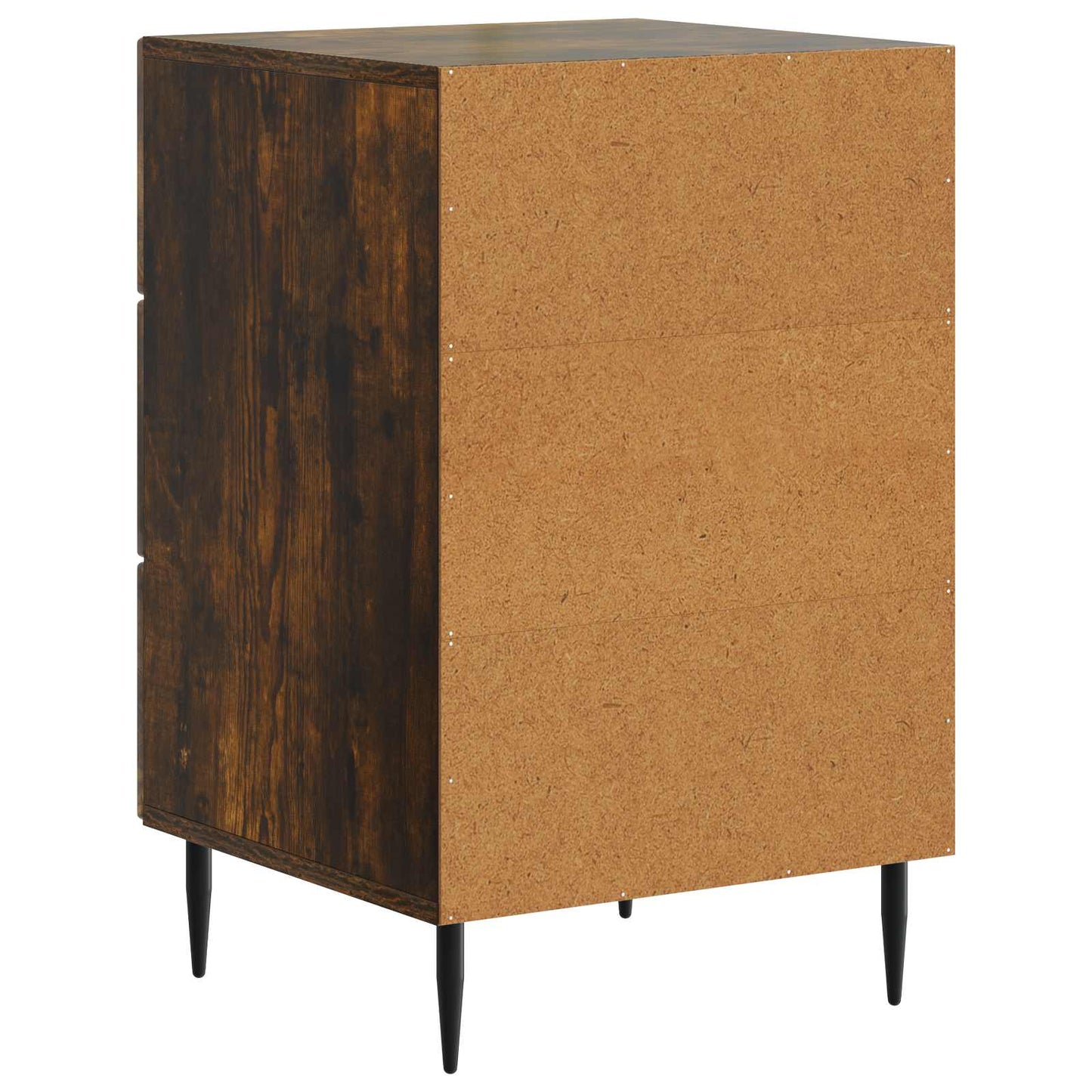 Nattbordskap Røkt Eik 43 x 41 x 66,5 cm Konstruert tre