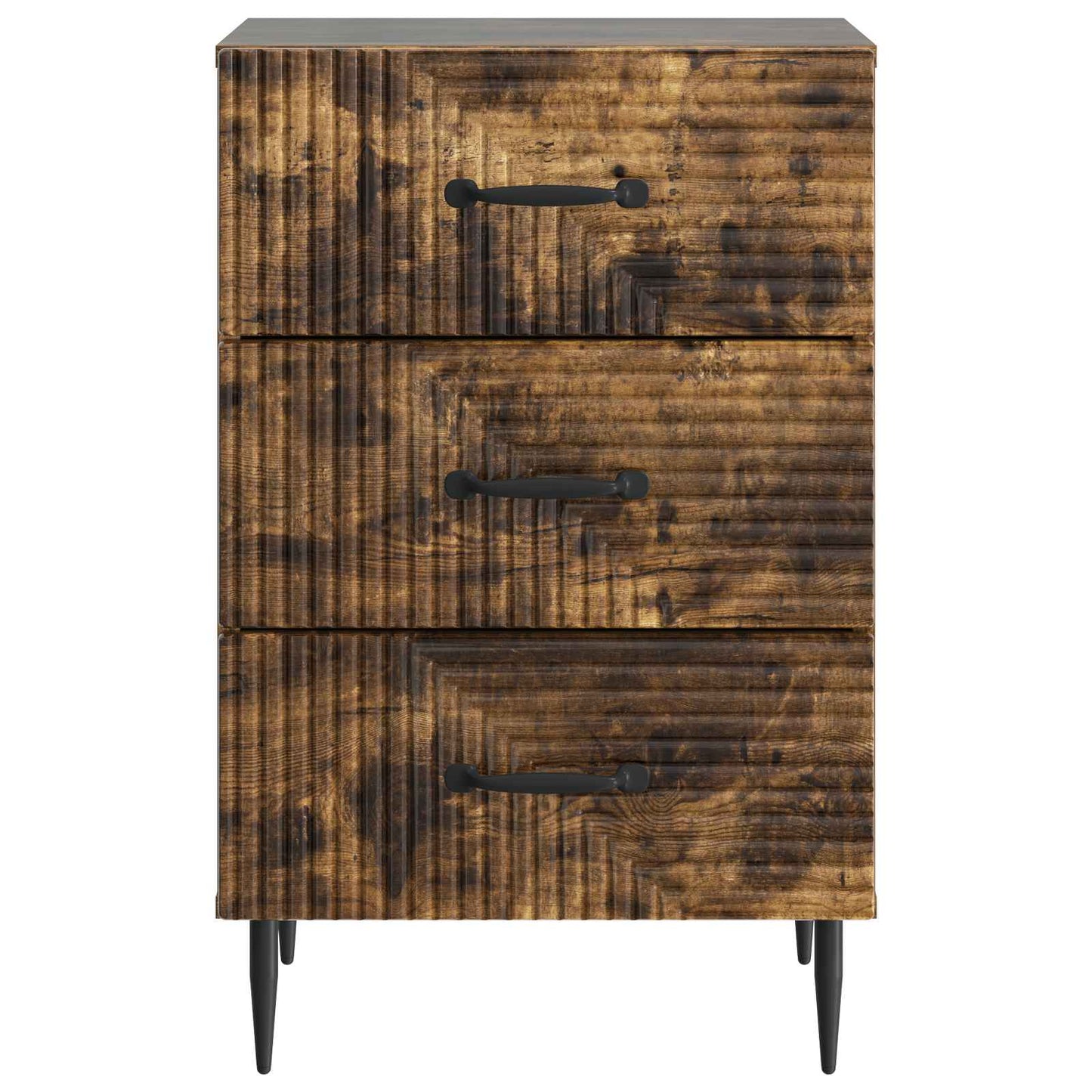 Nattbordskap Røkt Eik 43 x 41 x 66,5 cm Konstruert tre