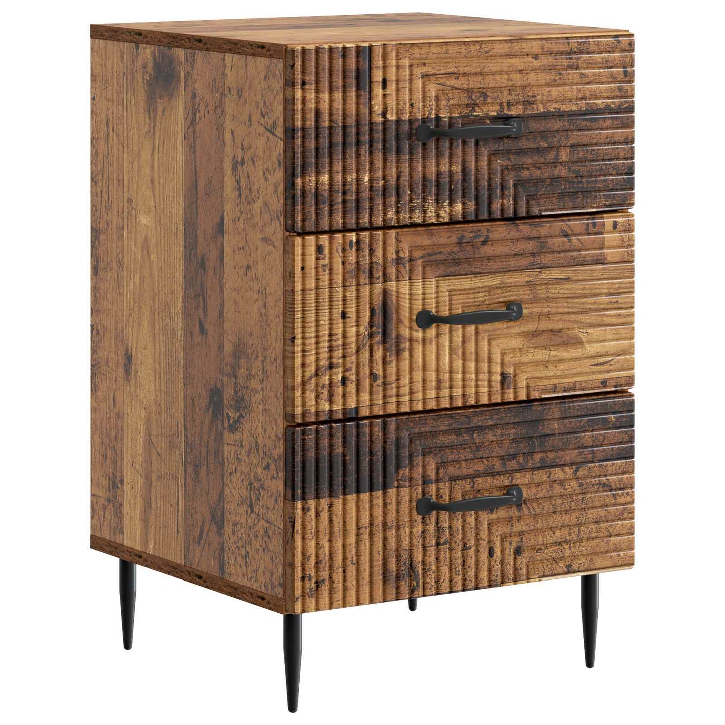 Nattbordskap Gammelt tre 43 x 41 x 66,5 cm Konstruert tre