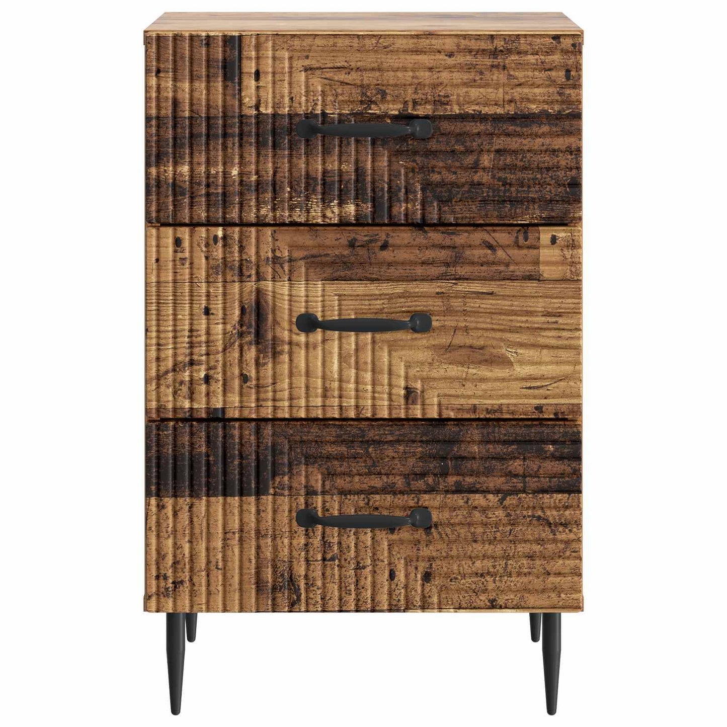 Nattbordskap Gammelt tre 43 x 41 x 66,5 cm Konstruert tre