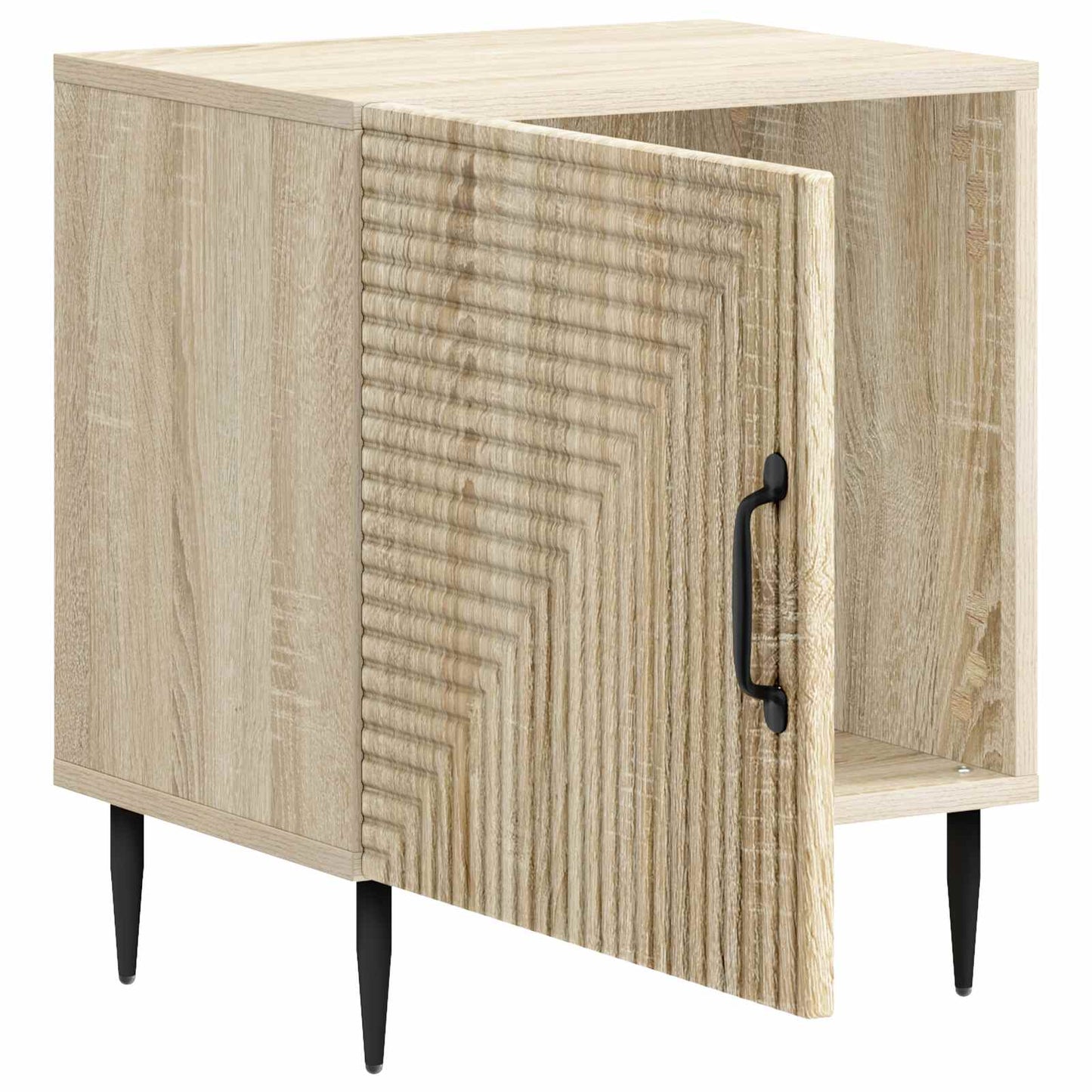 Nattbordskap Sonoma eik 43 x 34,5 x 50 cm Konstruert tre