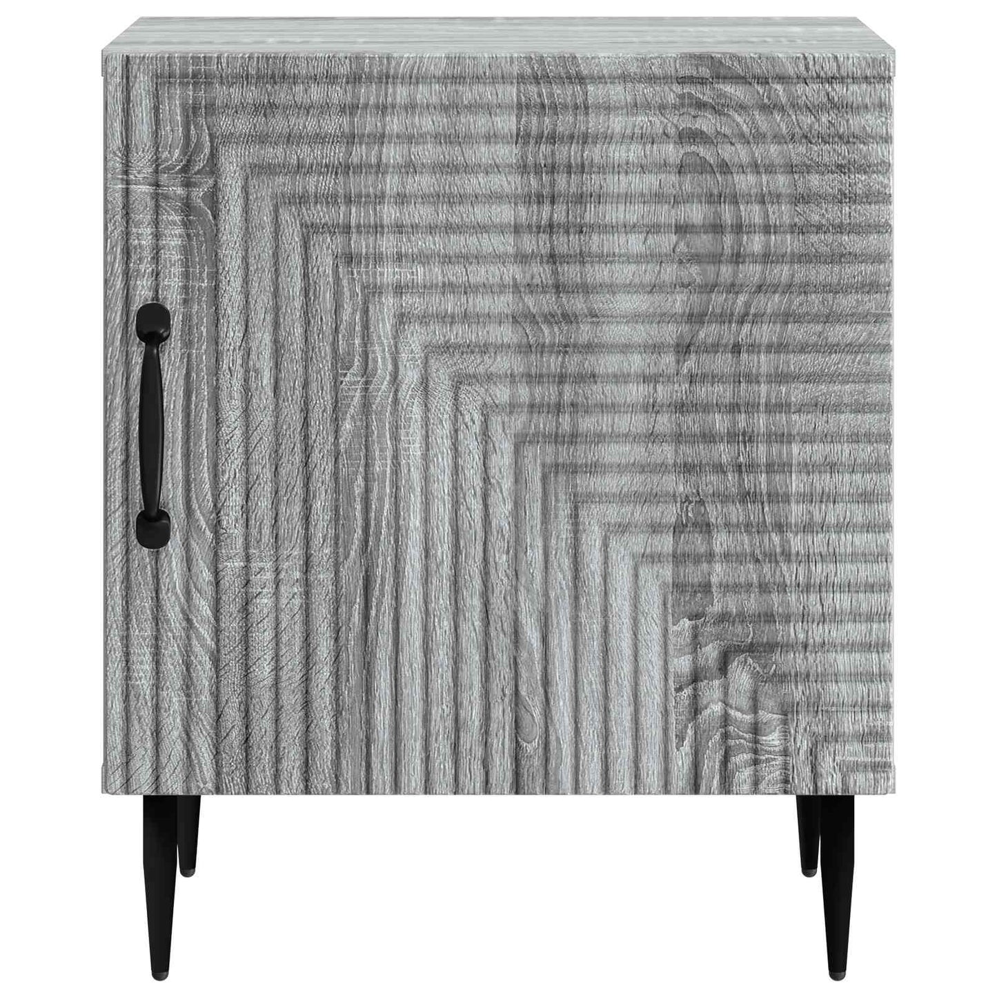 Nattbordskap Grå sonoma 43 x 34,5 x 50 cm Konstruert tre