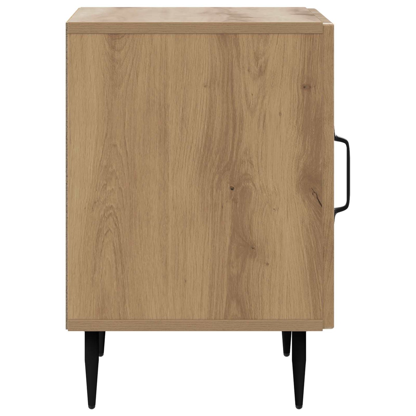 Nattbordskap 2 pcs Artisan eik 43 x 34,5 x 50 cm Konstruert tre