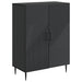 Serviesskap Svart 66 x 34,5 x 89,5 cm Konstruert tre