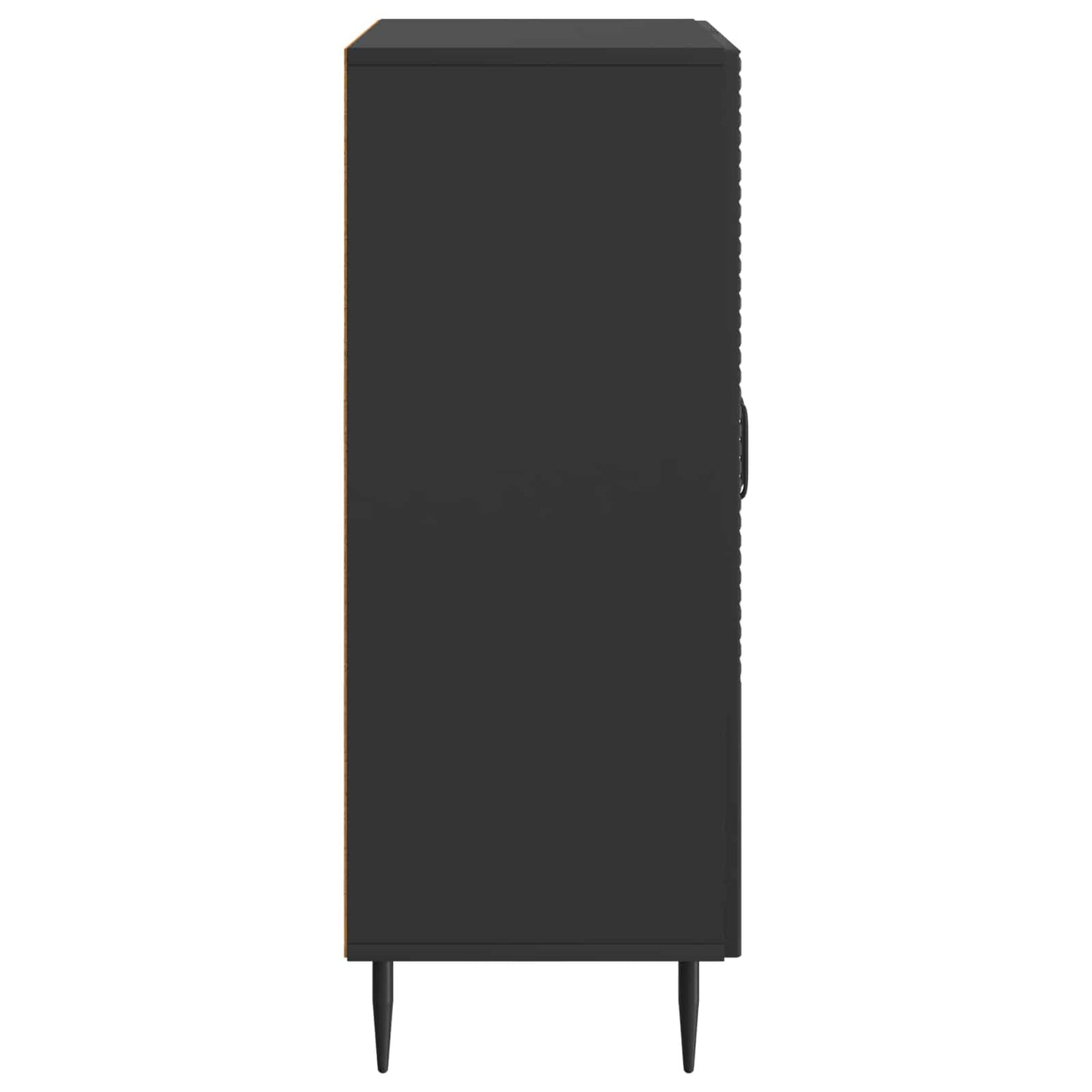 Serviesskap Svart 66 x 34,5 x 89,5 cm Konstruert tre