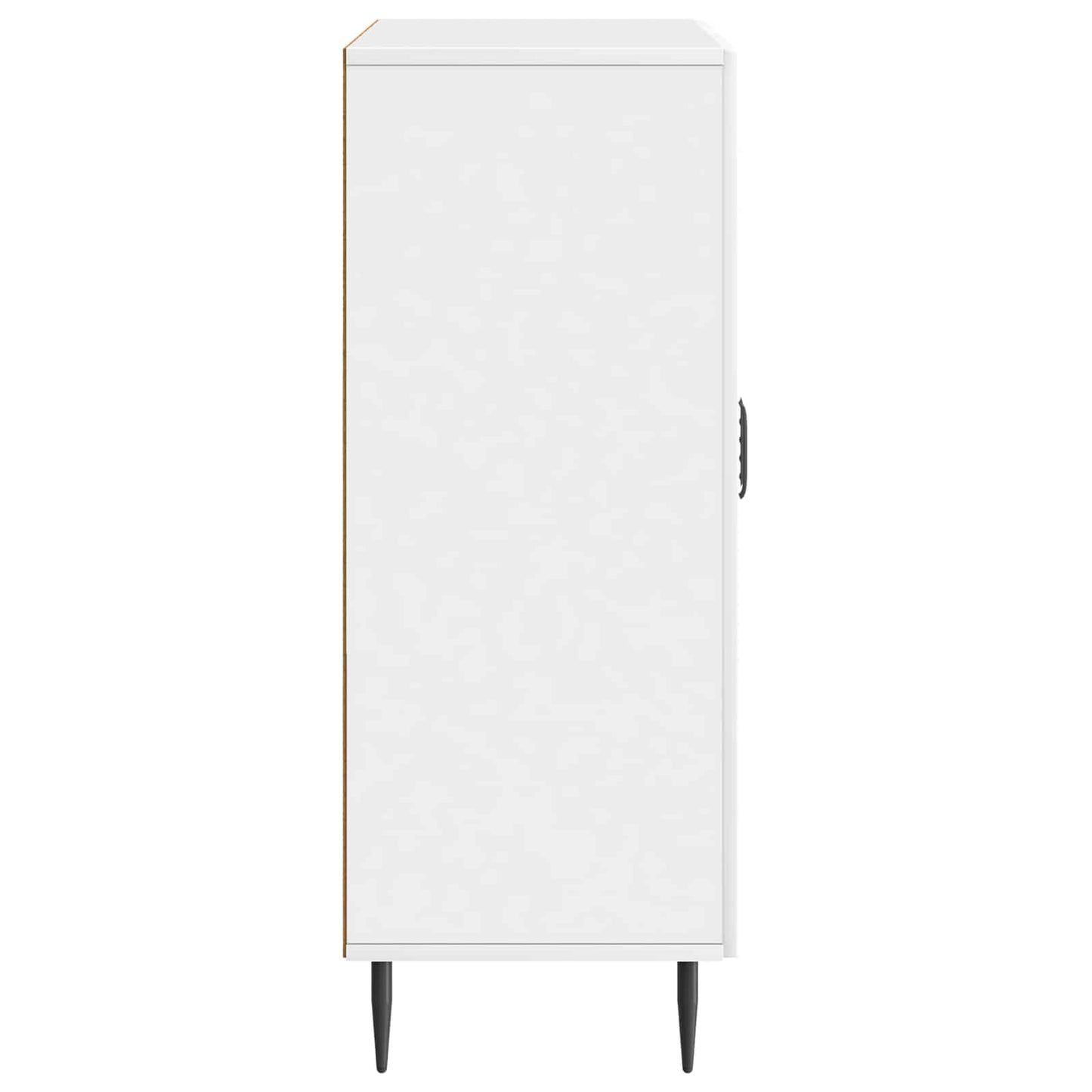 Serviesskap Høgglans hvit 66 x 34,5 x 89,5 cm Konstruert tre