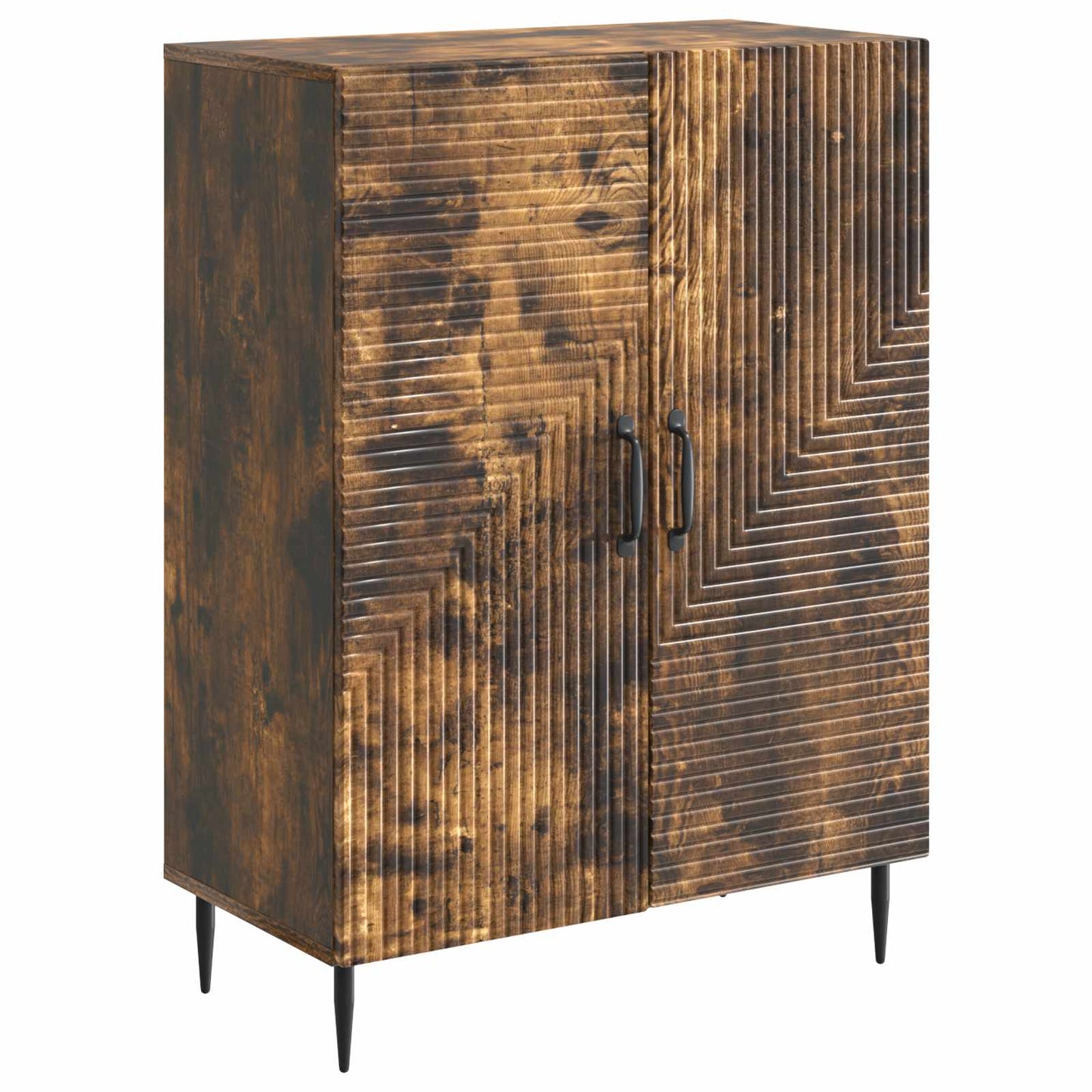 Serviesskap Røkt Eik 66 x 34,5 x 89,5 cm Konstruert tre