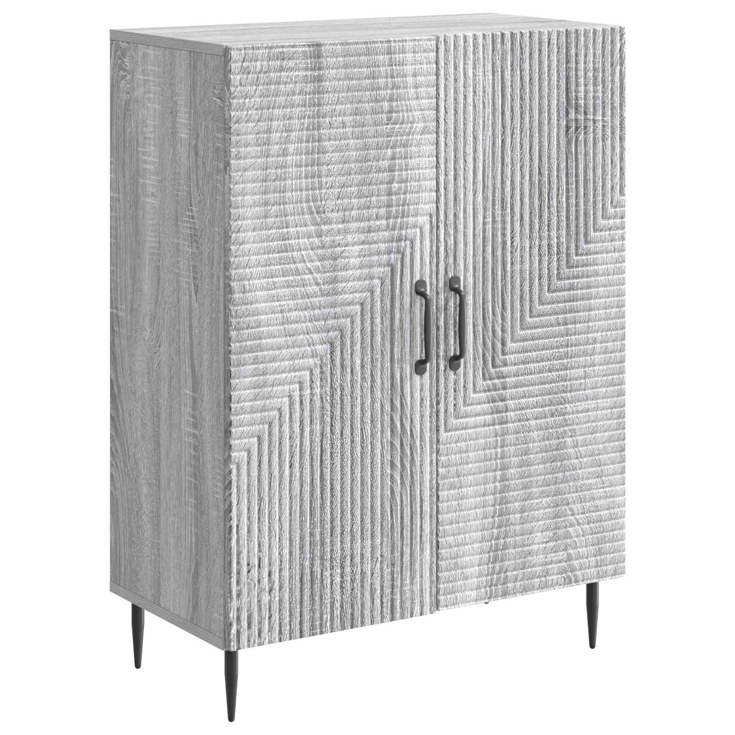 Serviesskap Grå sonoma 66 x 34,5 x 89,5 cm Konstruert tre