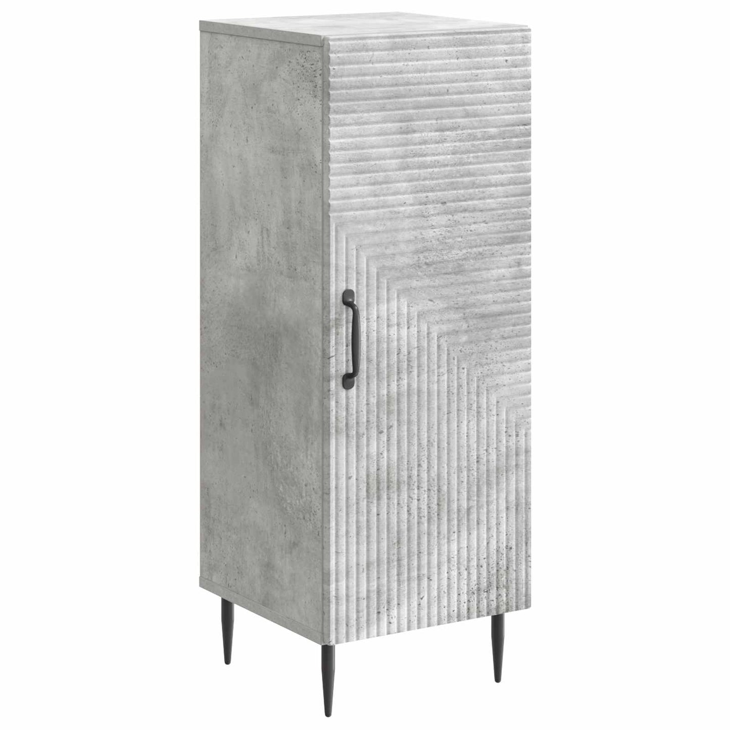 Serviesskap Betonggrå 33 x 34,5 x 89,5 cm Konstruert tre