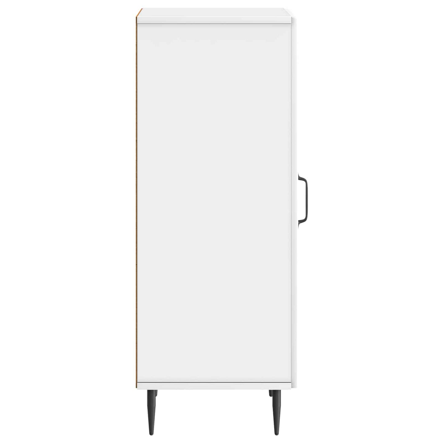 Serviesskap Høgglans hvit 33 x 34,5 x 89,5 cm Konstruert tre