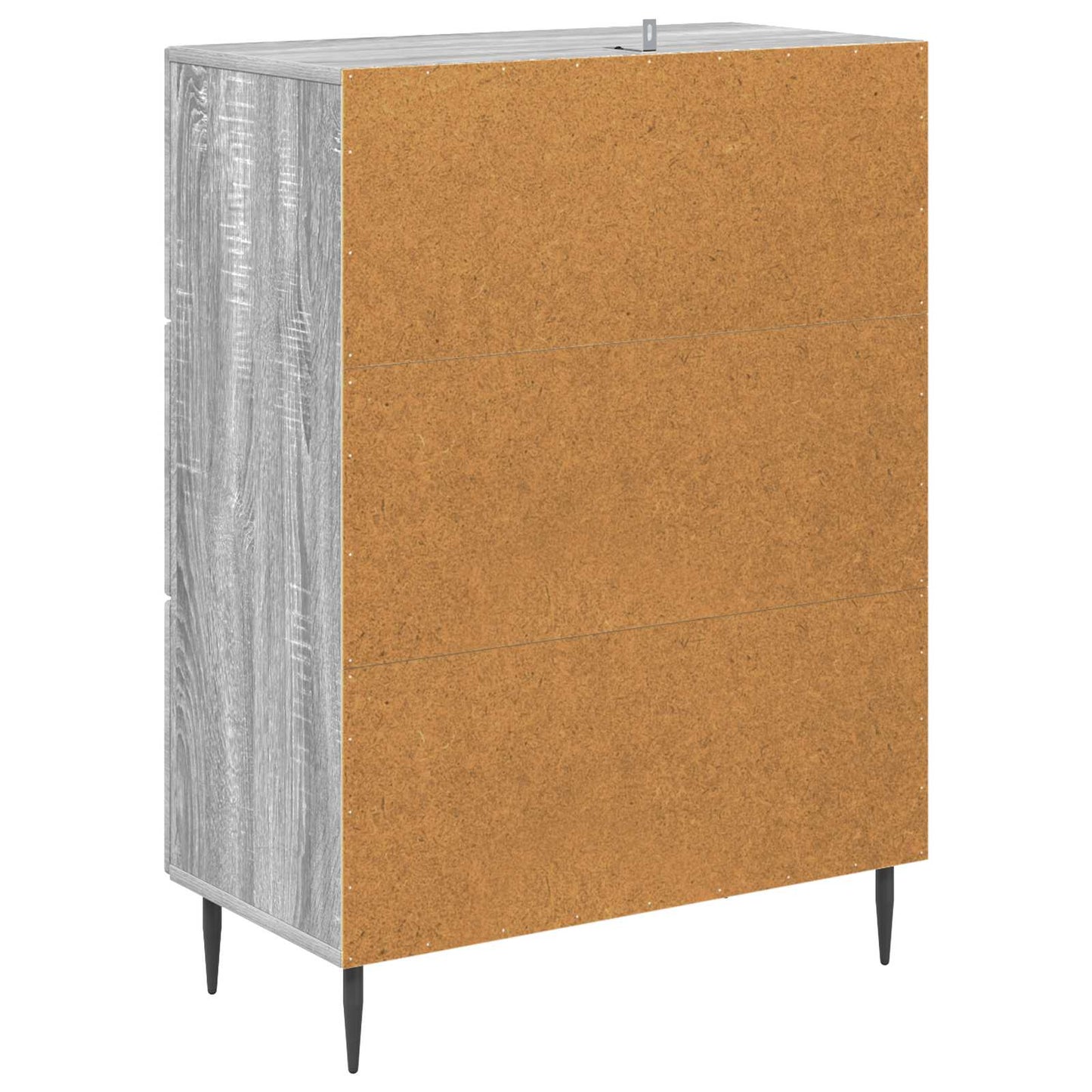 Skuffeskap Grå Sonoma 66 x 34,5 x 89,5 cm Konstruert tre