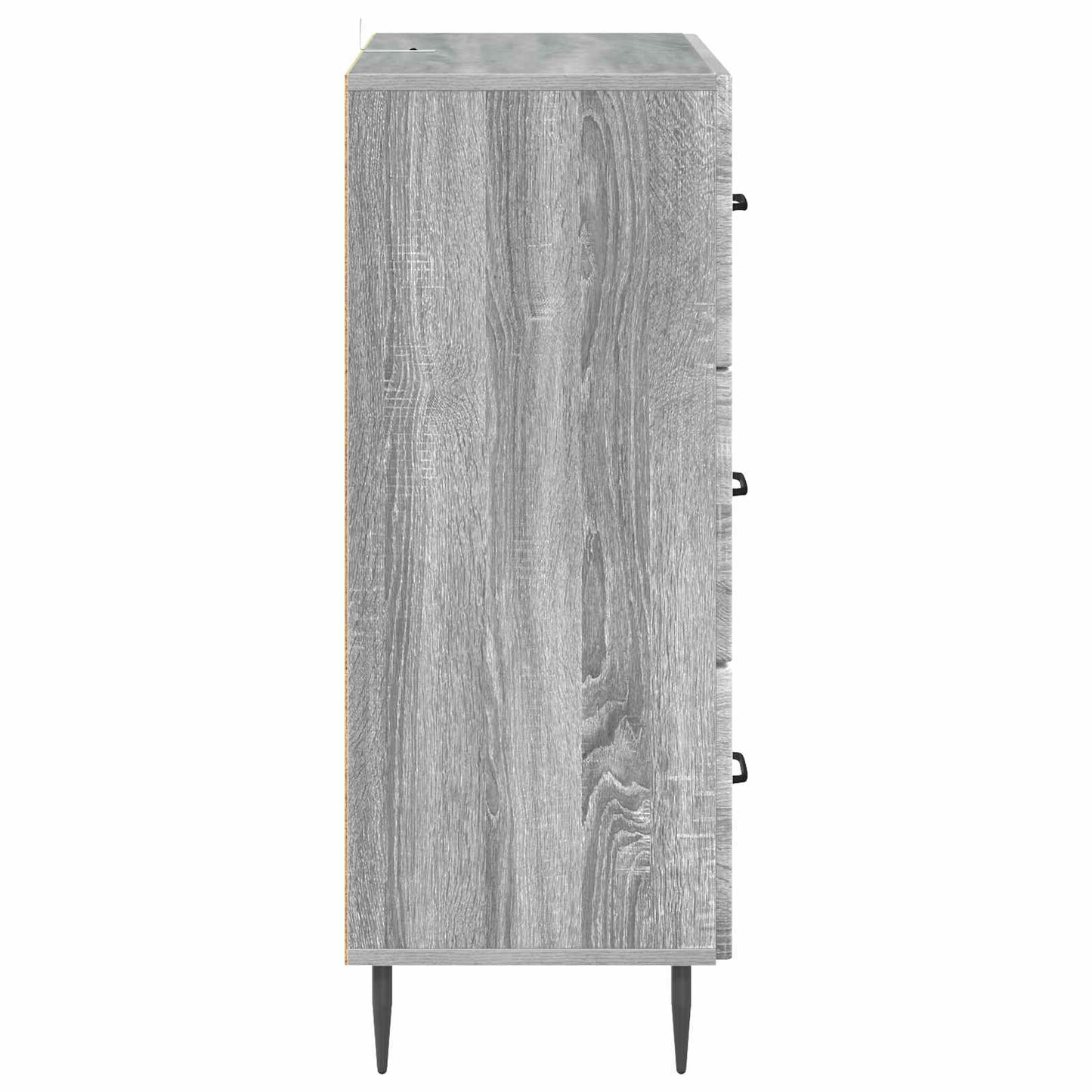 Skuffeskap Grå Sonoma 66 x 34,5 x 89,5 cm Konstruert tre