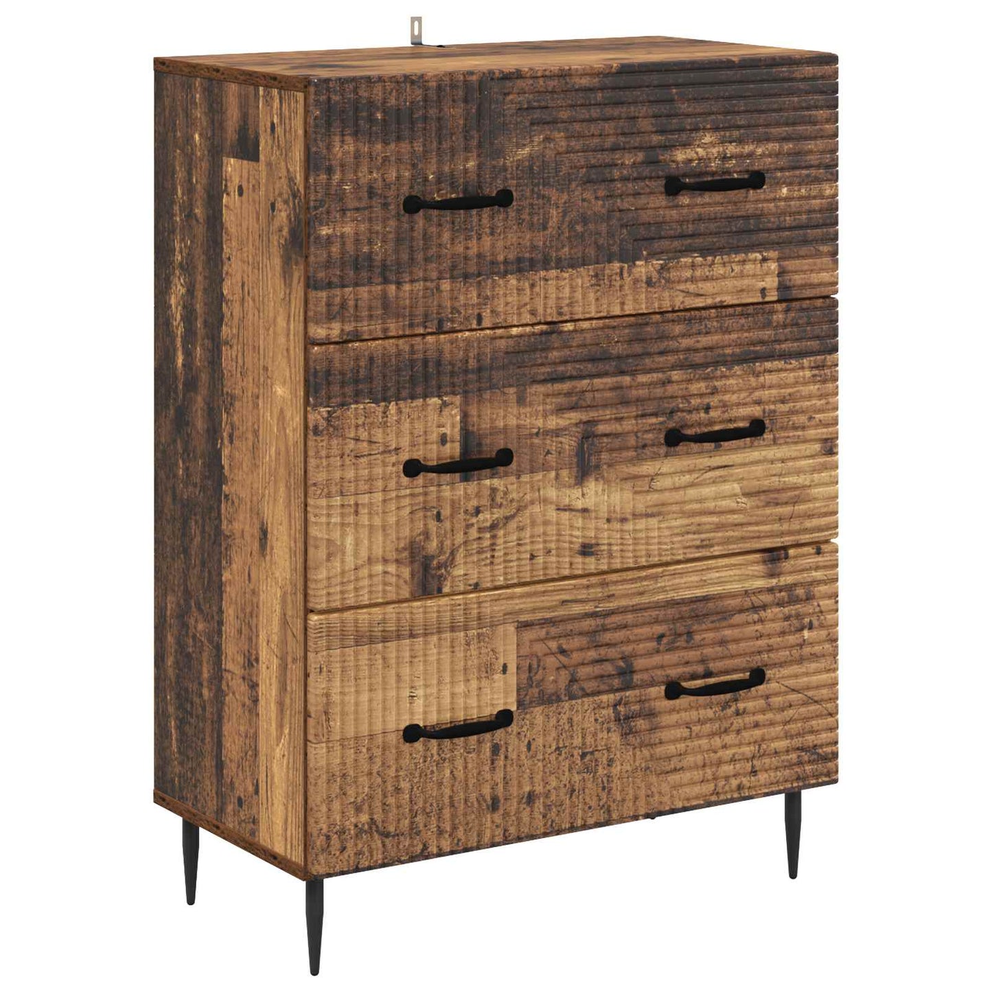Skuffeskap Gammelt tre 66 x 34,5 x 89,5 cm Konstruert tre