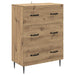 Skuffeskap 66 x 34,5 x 89,5 cm Konstruert tre Artisan eik