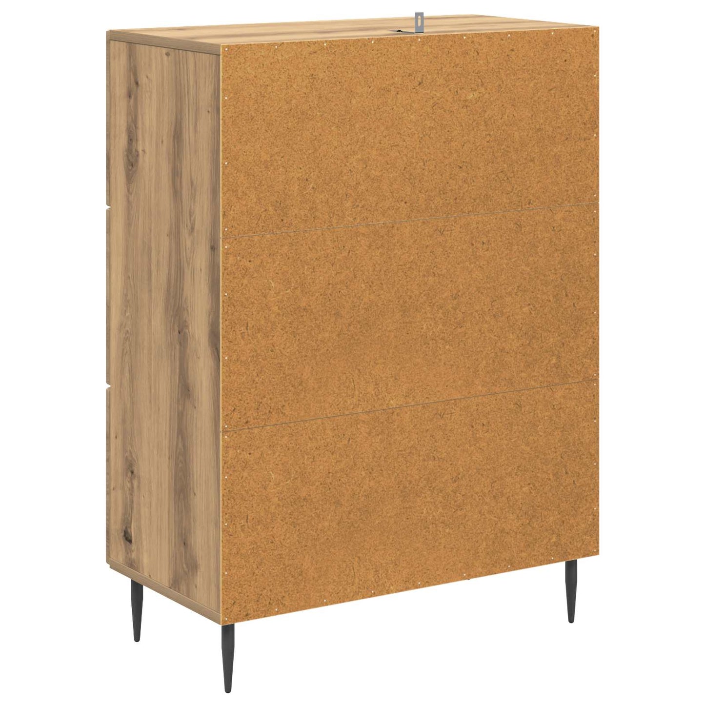 Skuffeskap 66 x 34,5 x 89,5 cm Konstruert tre Artisan eik