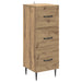 Skuffeskap 33 x 34,5 x 89,5 cm Konstruert tre Artisan eik