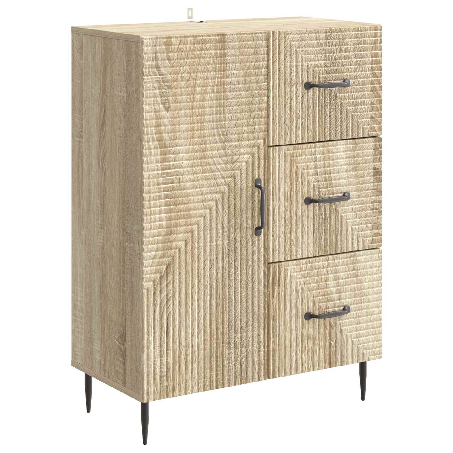 Serviesskap Sonoma eik 66 x 34,5 x 89,5 cm Konstruert tre