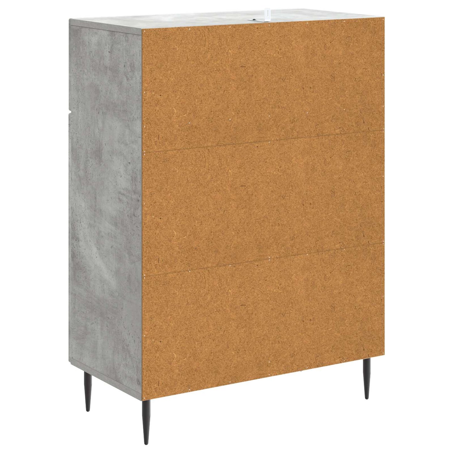 Serviesskap Betonggrå 66 x 34,5 x 89,5 cm Konstruert tre