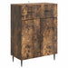 Serviesskap Røkt Eik 66 x 34,5 x 89,5 cm Konstruert tre