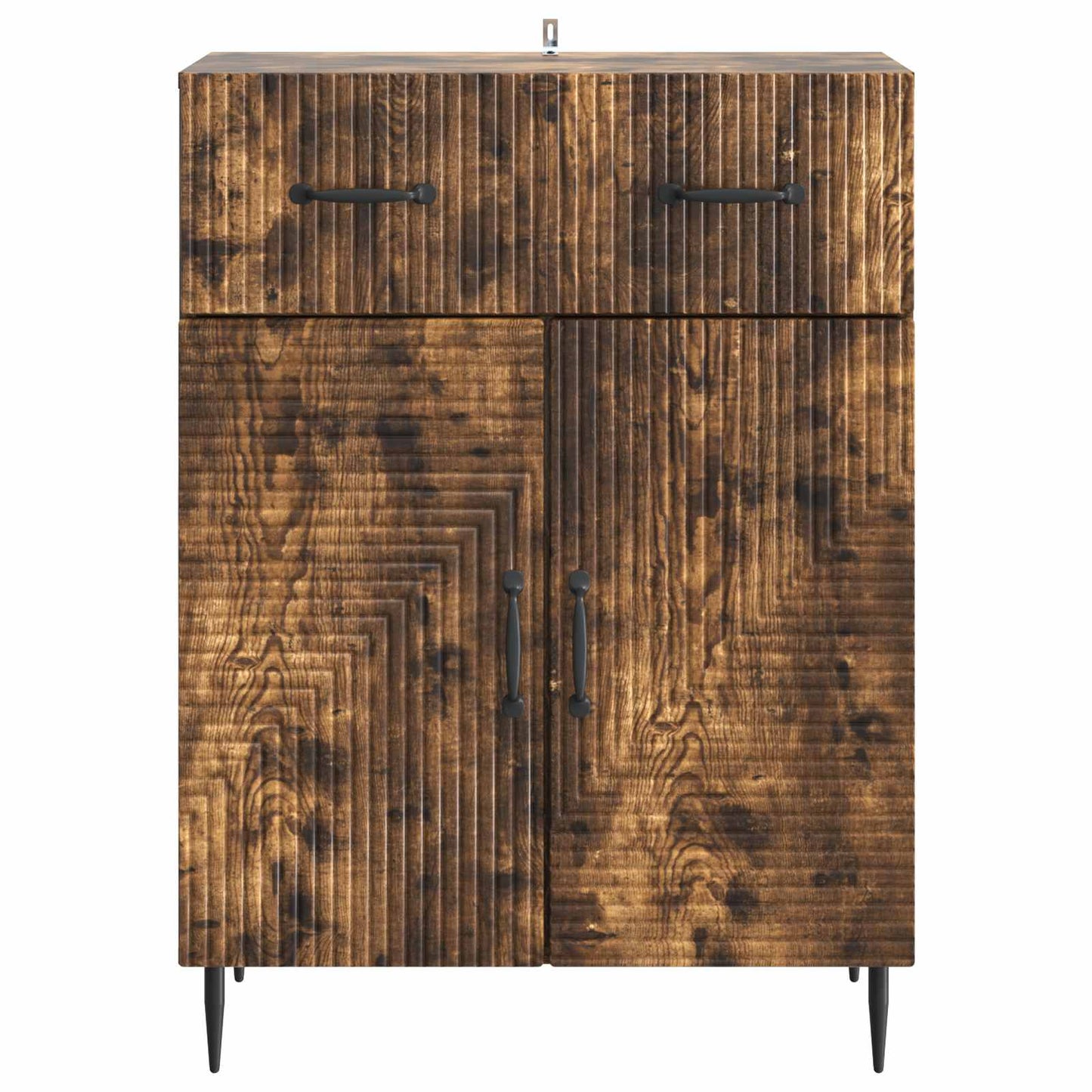 Serviesskap Røkt Eik 66 x 34,5 x 89,5 cm Konstruert tre