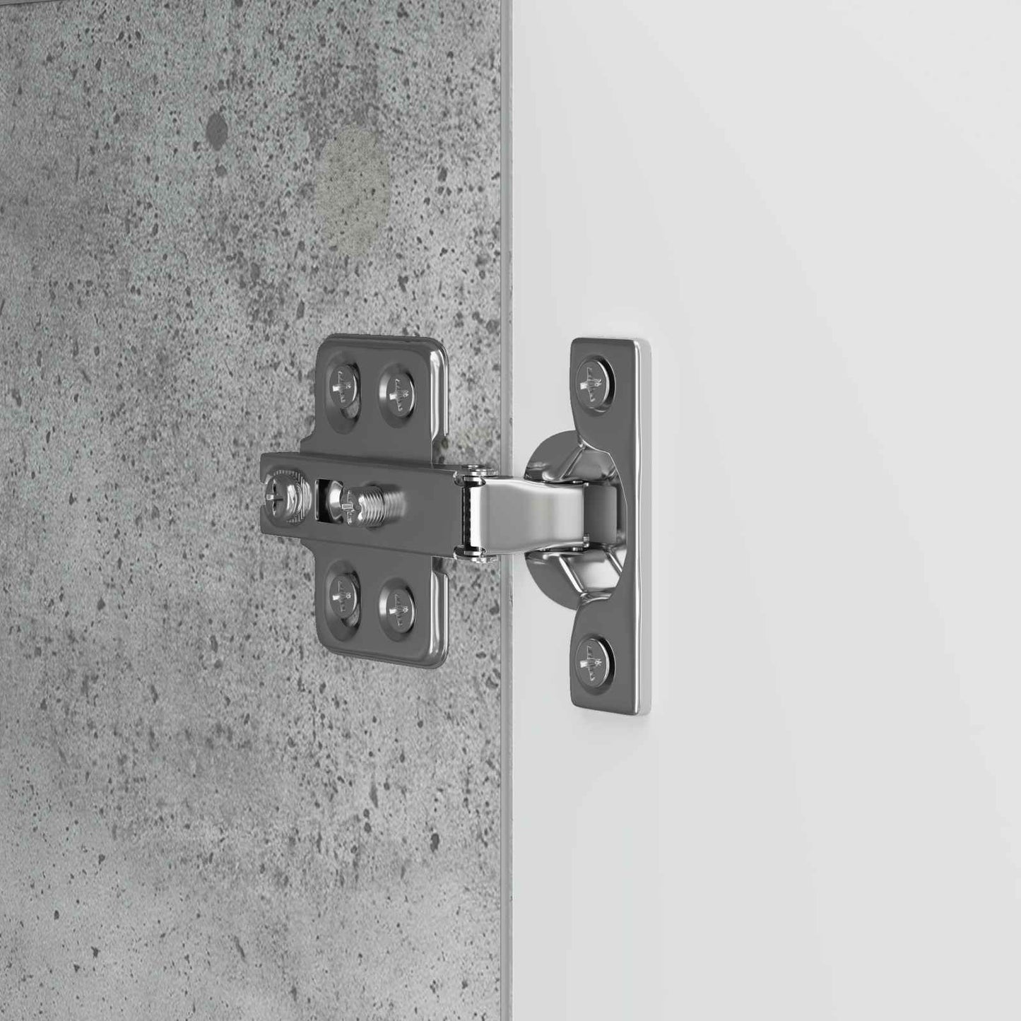 Serviesskap Betonggrå 89 x 34,5 x 80 cm Konstruert tre