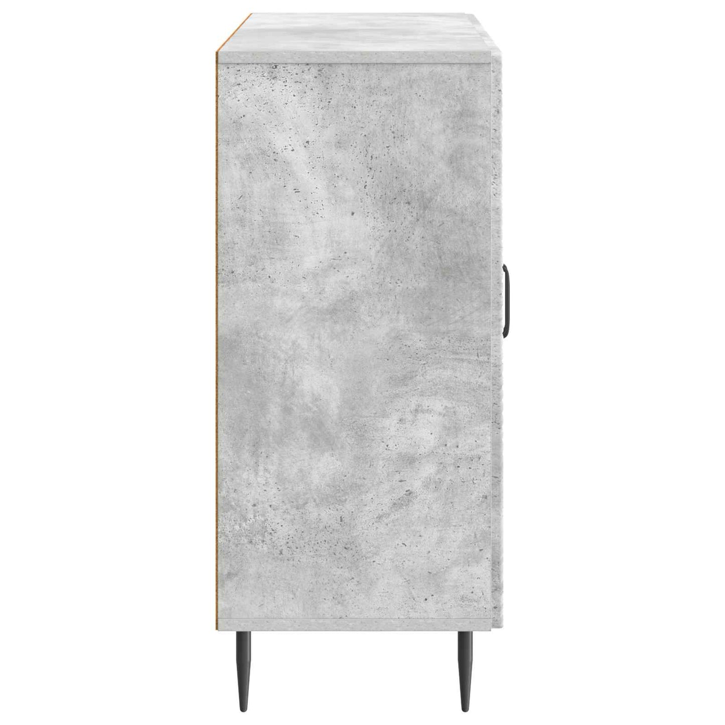 Serviesskap Betonggrå 89 x 34,5 x 80 cm Konstruert tre
