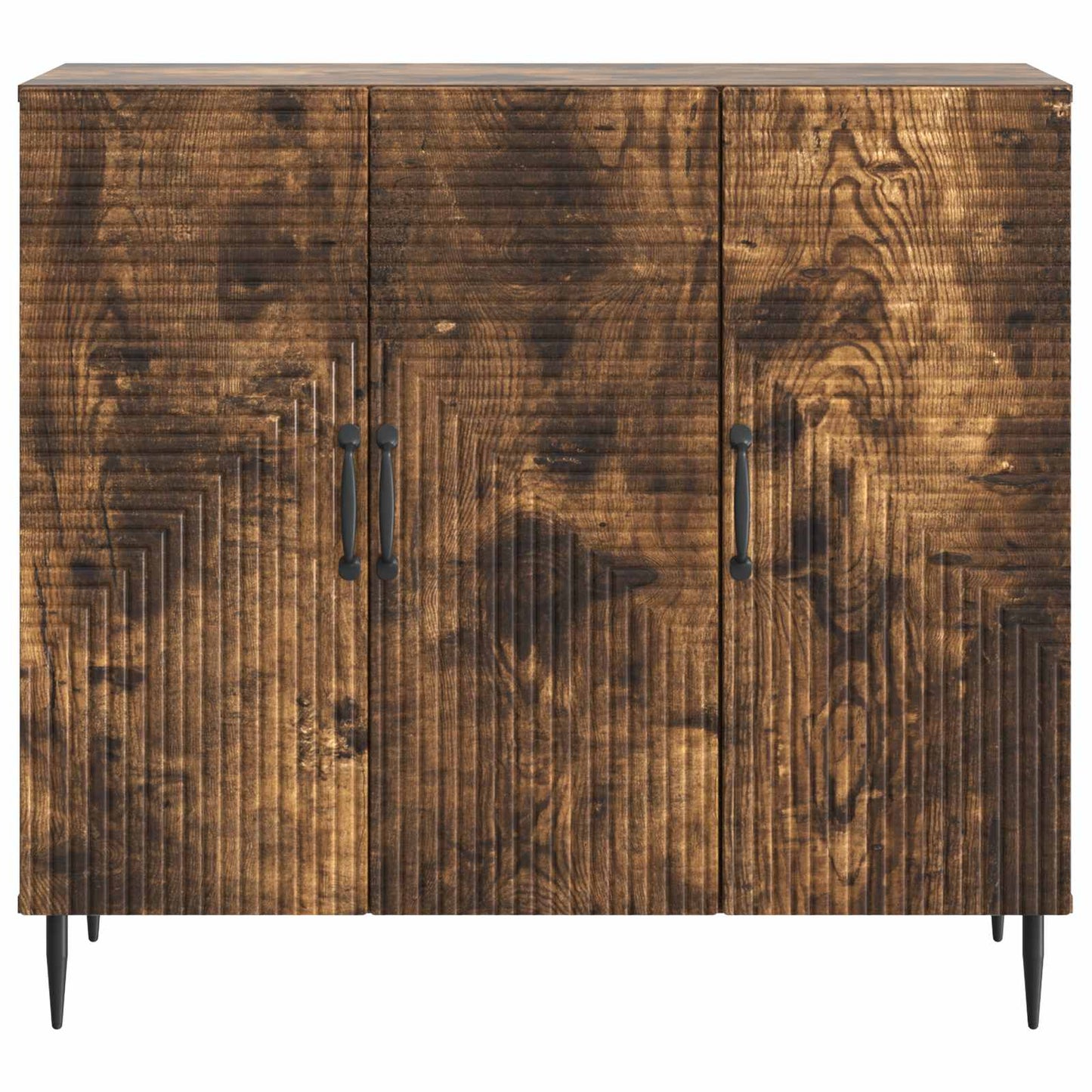 Serviesskap Røkt Eik 89 x 34,5 x 80 cm Konstruert tre