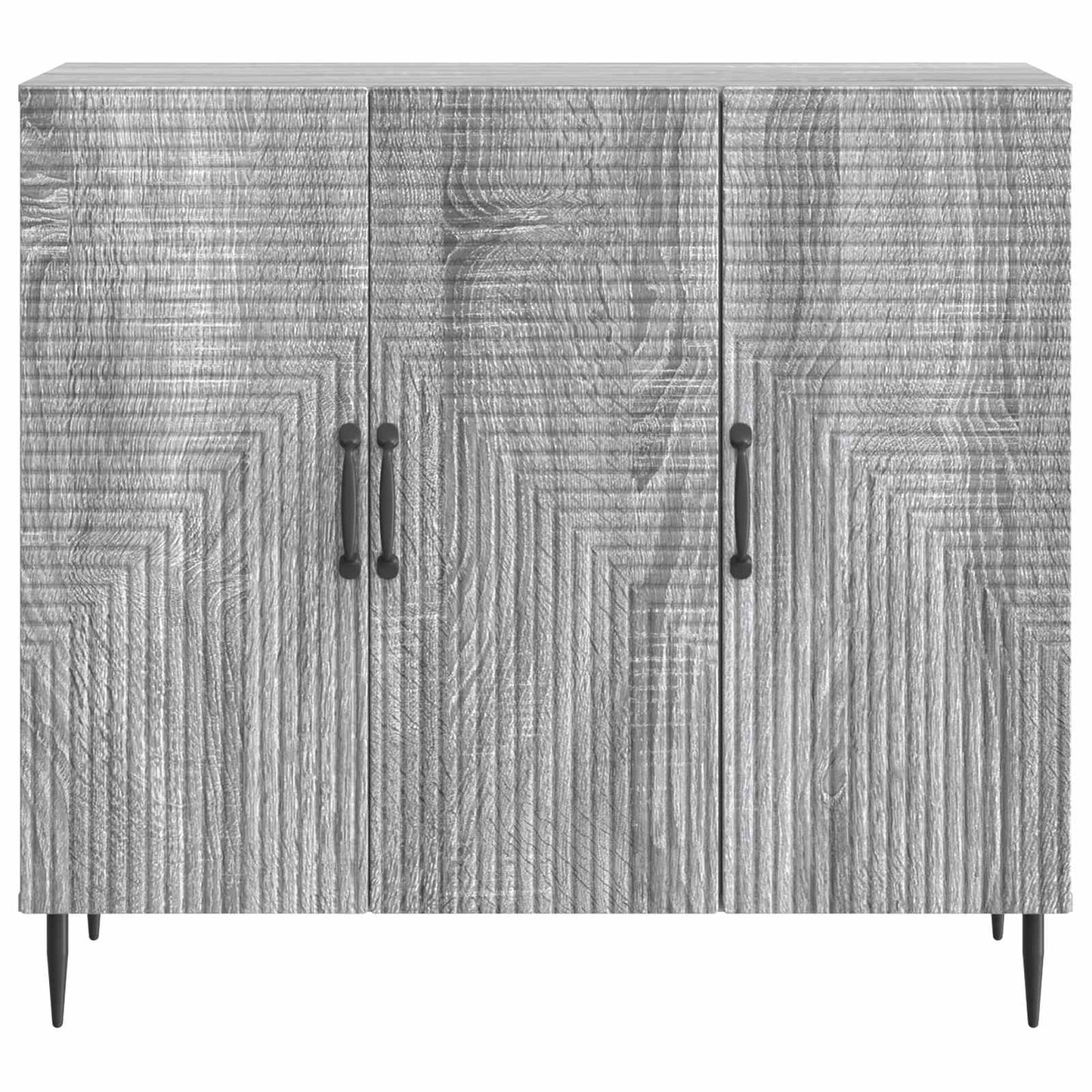 Serviesskap Grå sonoma 89 x 34,5 x 80 cm Konstruert tre
