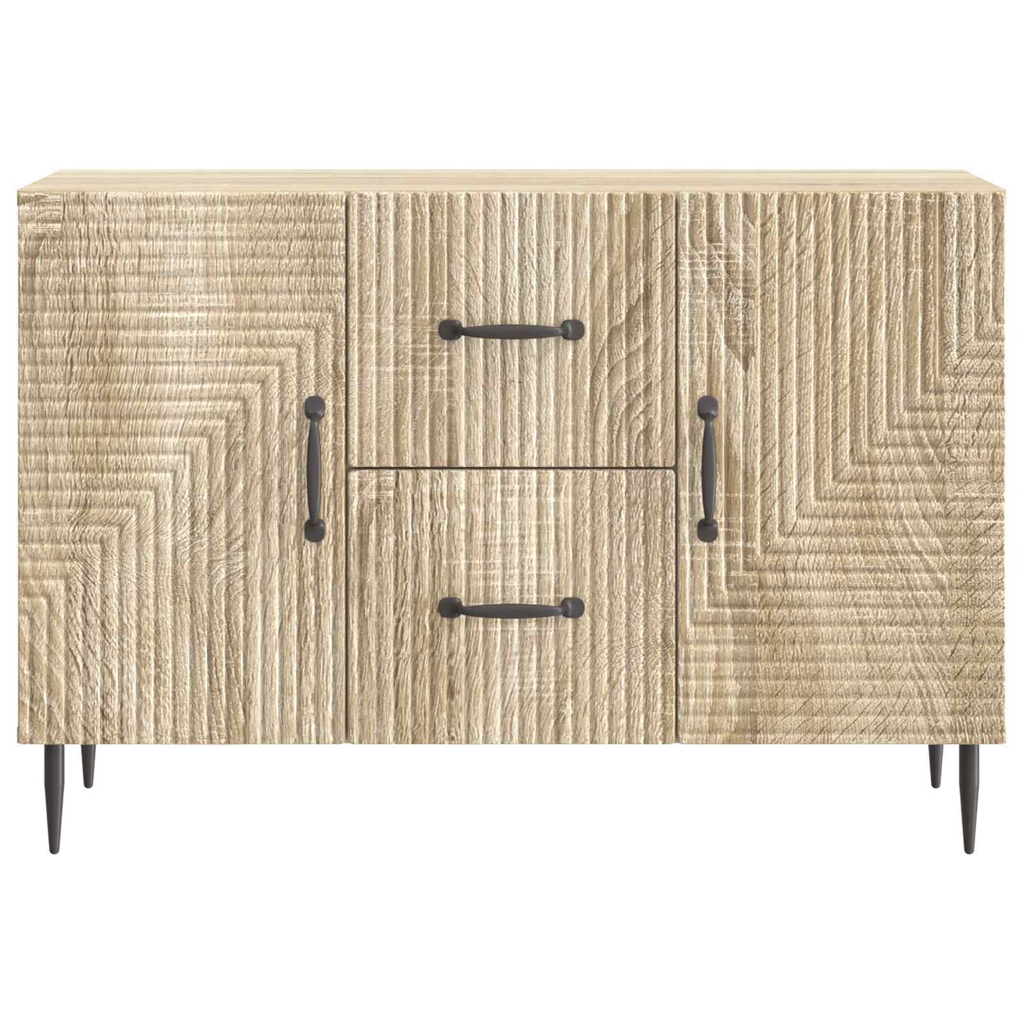Serviesskap Sonoma eik 89 x 34,5 x 60 cm Konstruert tre