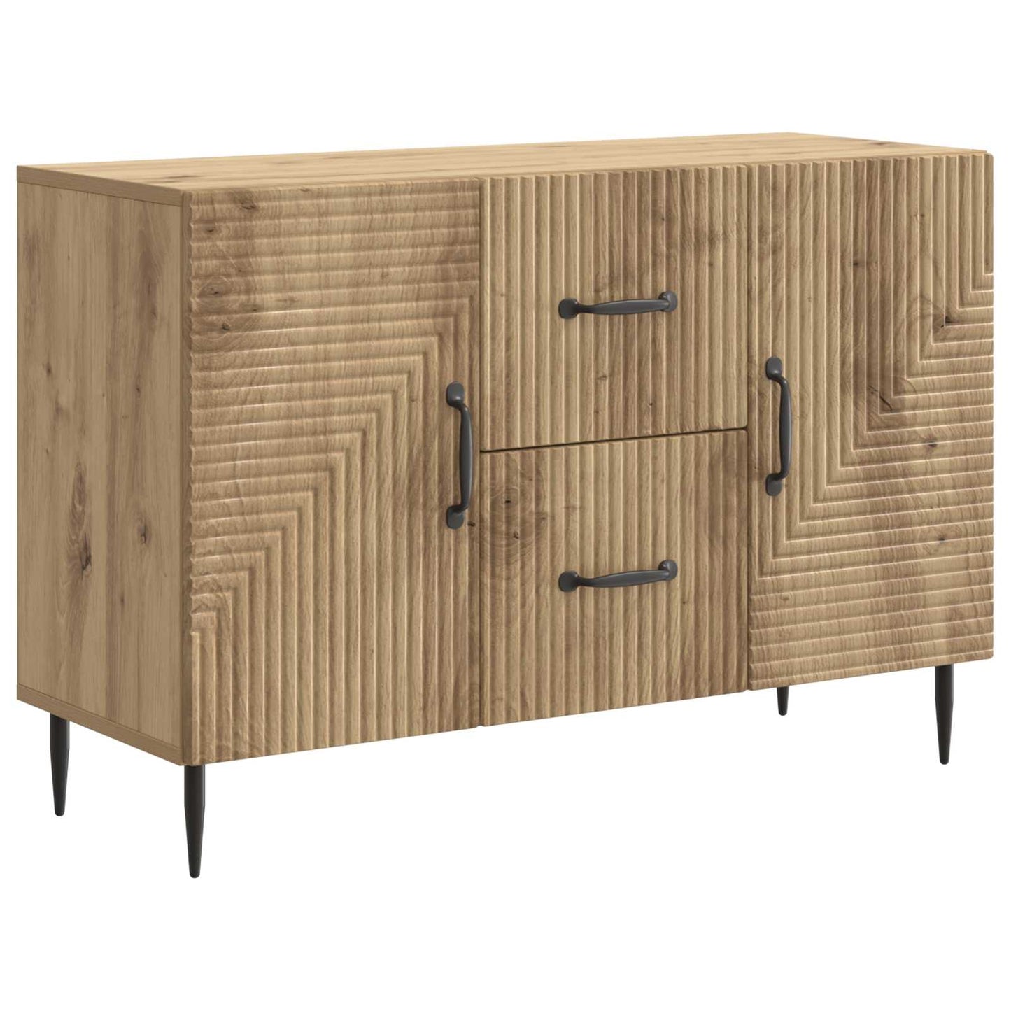 Serviesskap Artisan eik 89 x 34,5 x 60 cm Konstruert tre