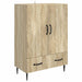 Serviesskap Sonoma eik 66 x 34,5 x 95 cm Konstruert tre