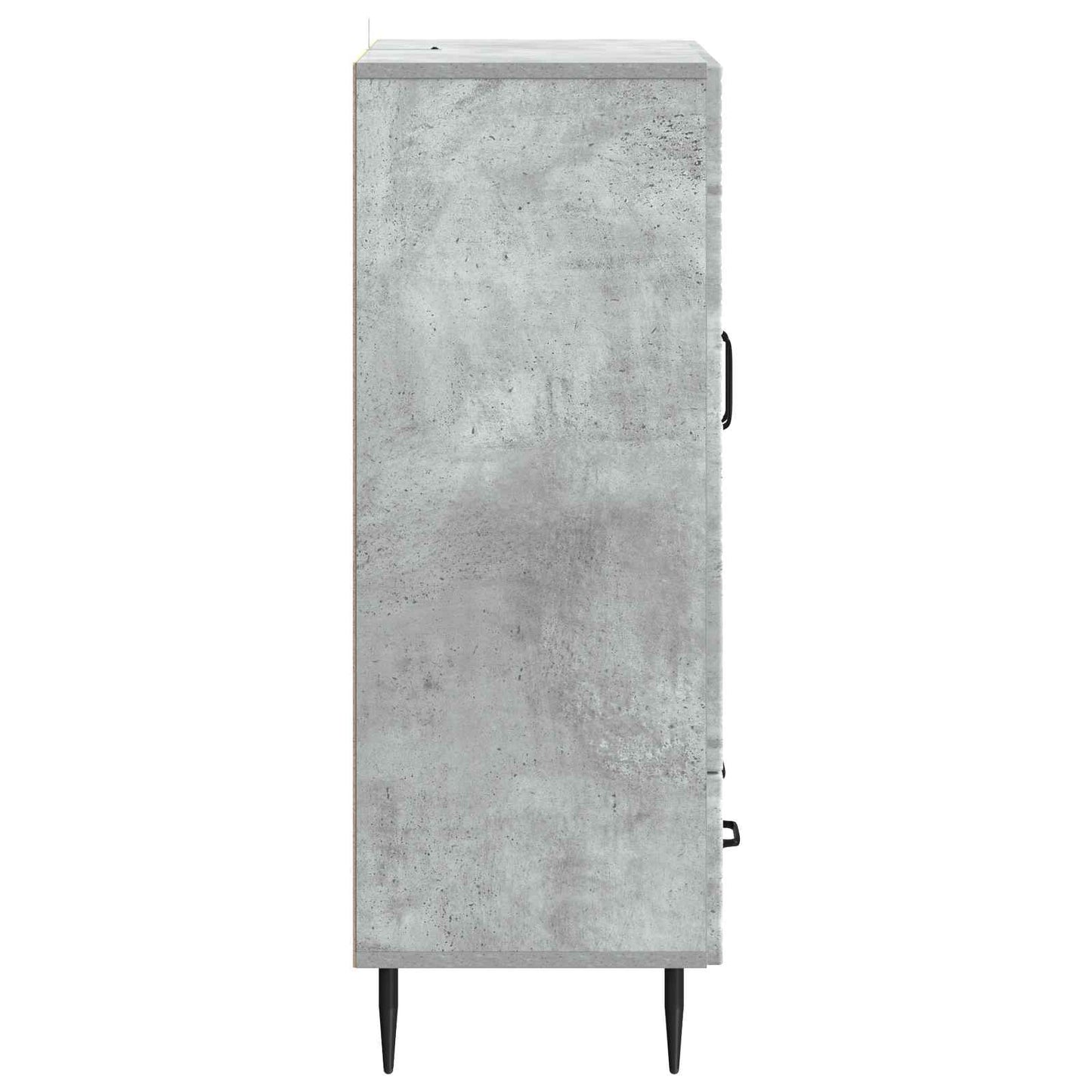 Serviesskap Betonggrå 66 x 34,5 x 95 cm Konstruert tre