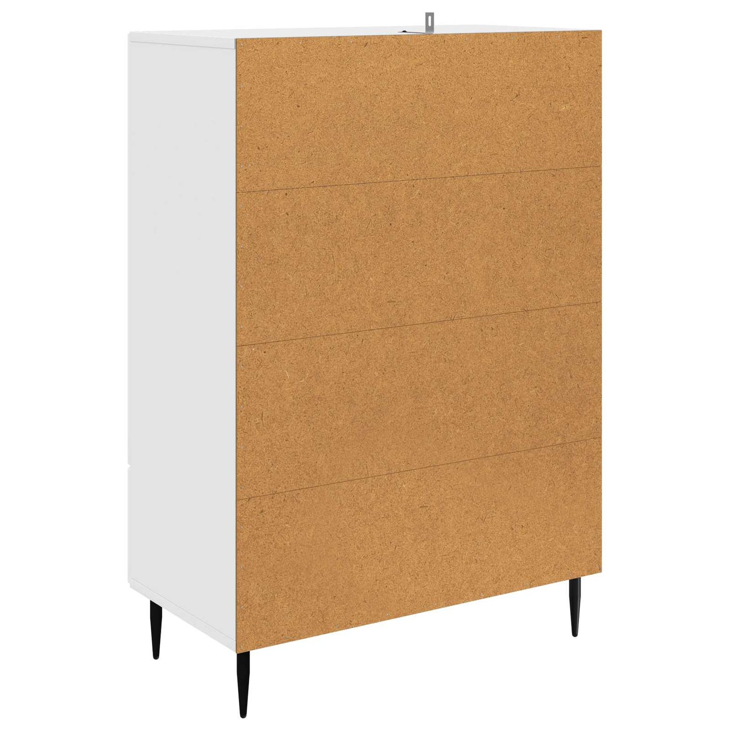 Serviesskap Høgglans hvit 66 x 34,5 x 95 cm Konstruert tre