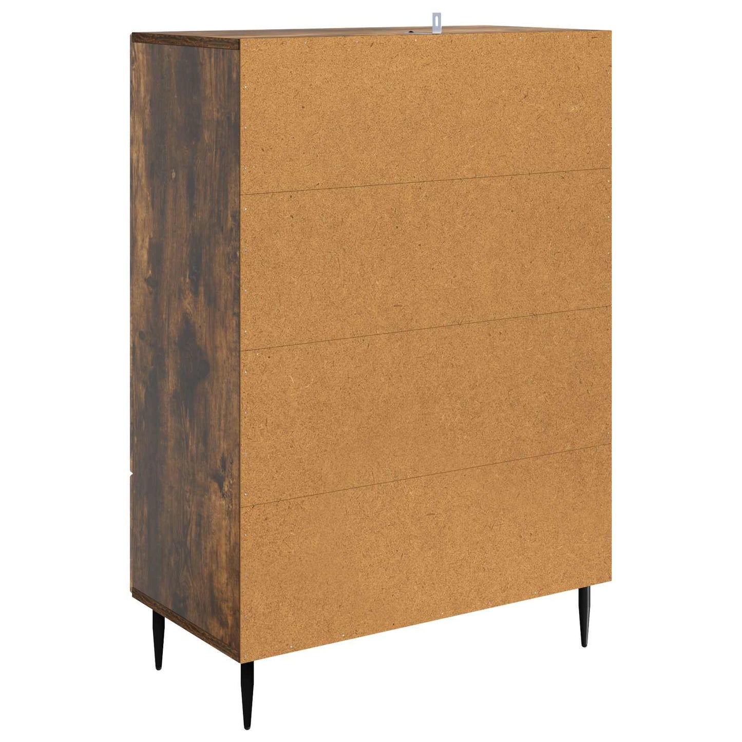 Serviesskap med skuff Røkt Eik 66 x 34,5 x 95 cm Konstruert tre