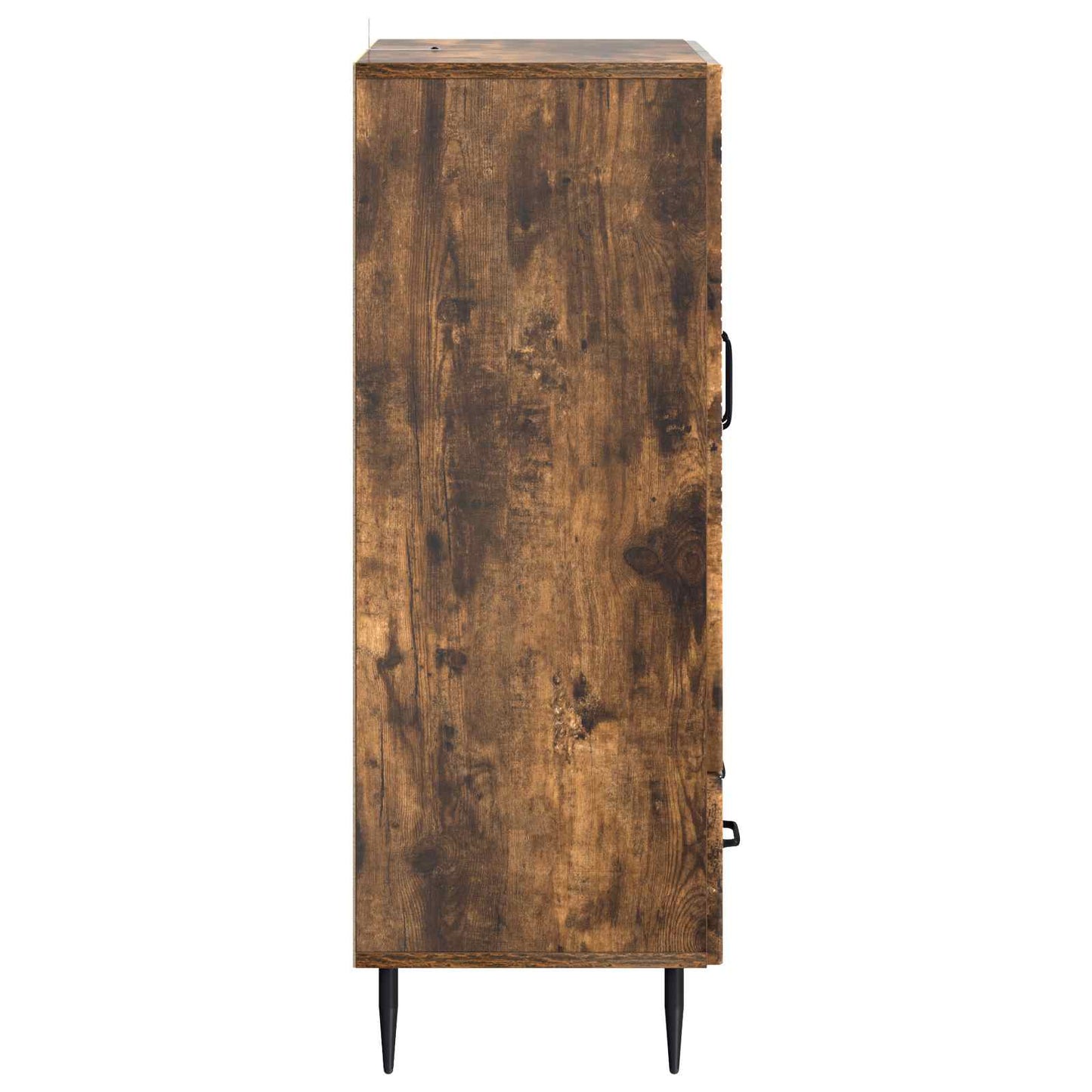 Serviesskap med skuff Røkt Eik 66 x 34,5 x 95 cm Konstruert tre
