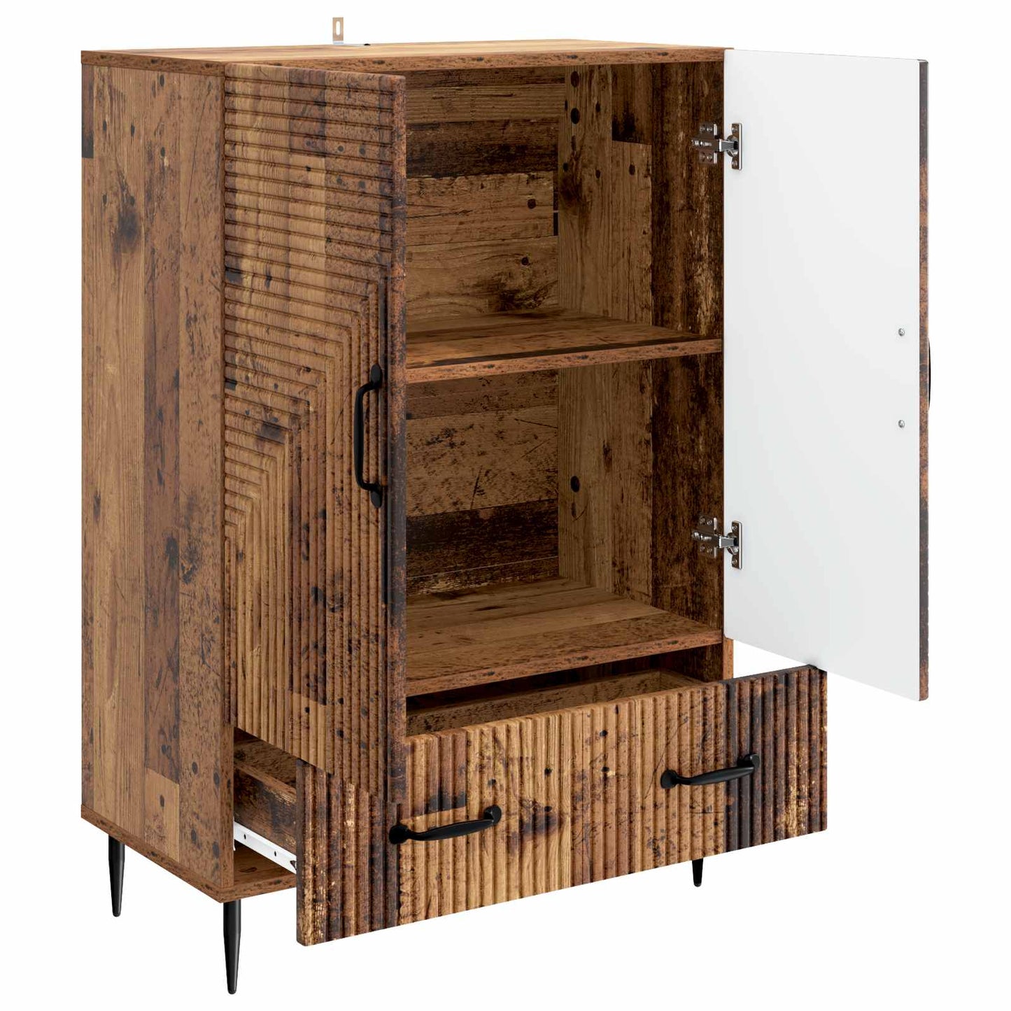 Serviesskap Gammelt tre 66 x 34,5 x 95 cm Konstruert tre