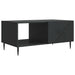 Kaffebord Svart 90 x 50 x 40 cm Konstruert tre