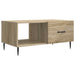 Kaffebord Sonoma eik 90 x 50 x 40 cm Konstruert tre