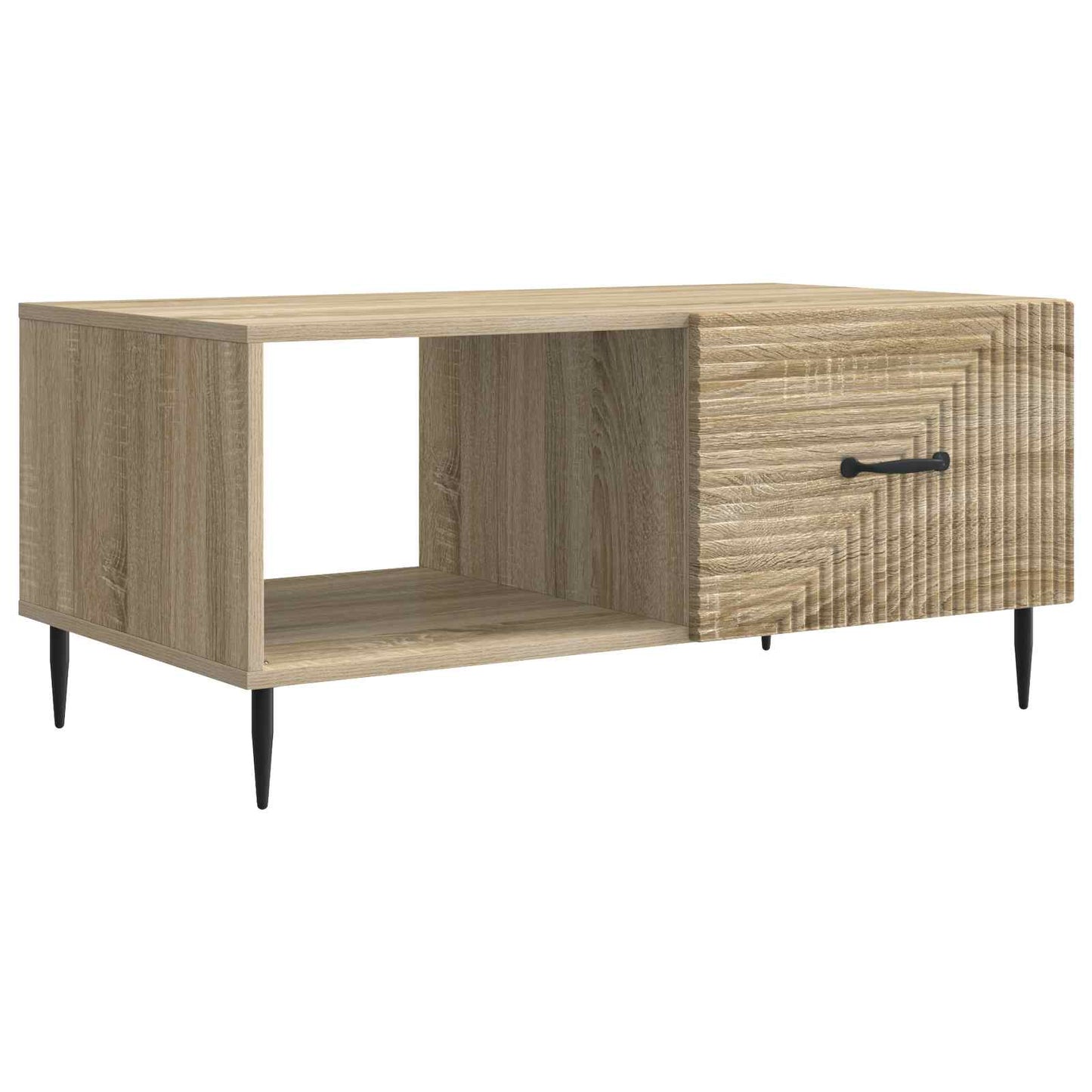 Kaffebord Sonoma eik 90 x 50 x 40 cm Konstruert tre