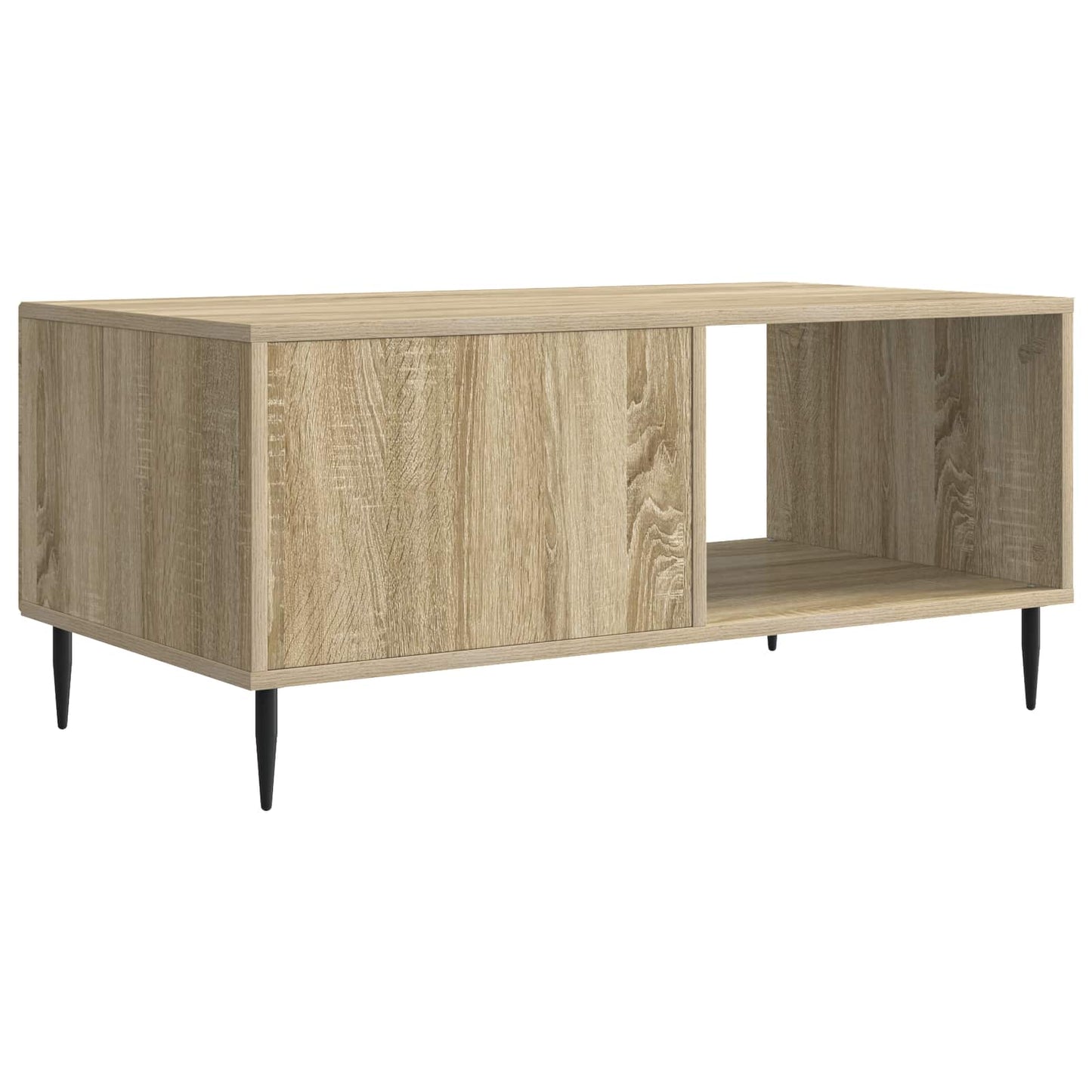 Kaffebord Sonoma eik 90 x 50 x 40 cm Konstruert tre