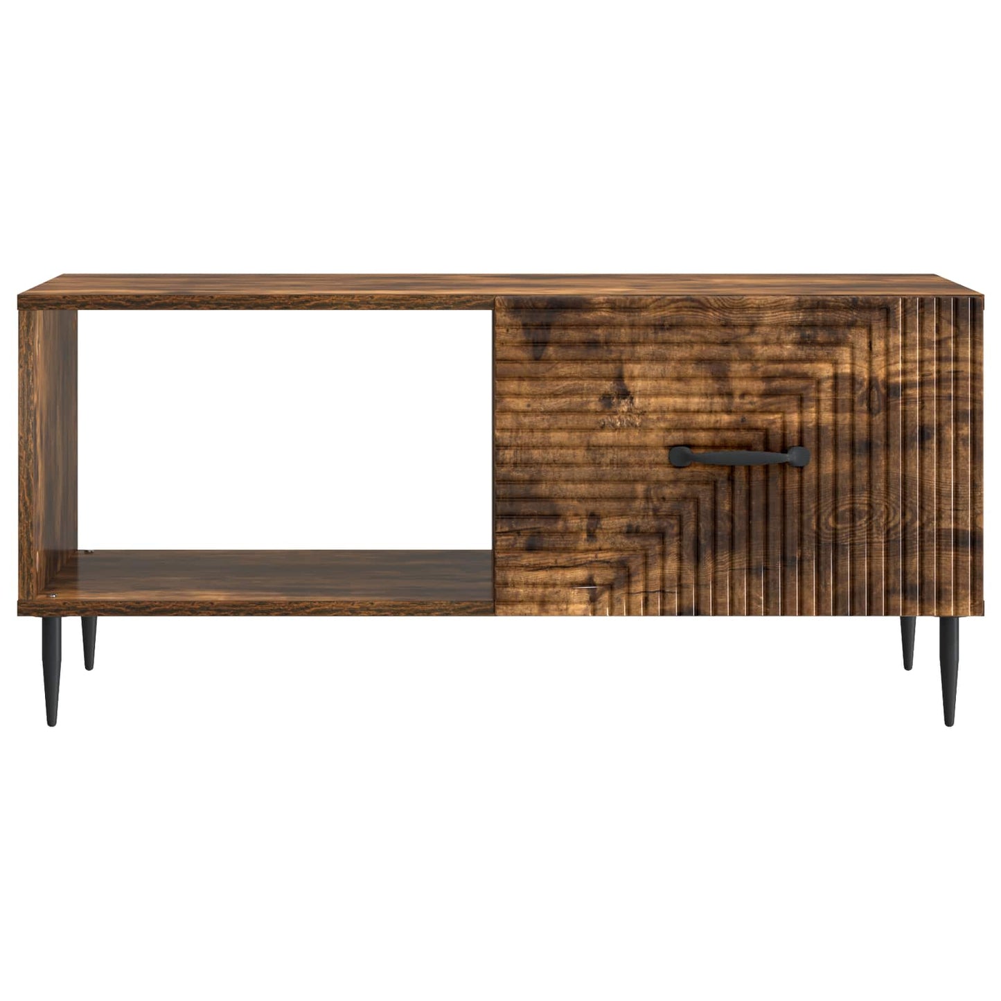 Kaffebord Røkt Eik 90 x 50 x 40 cm Konstruert tre