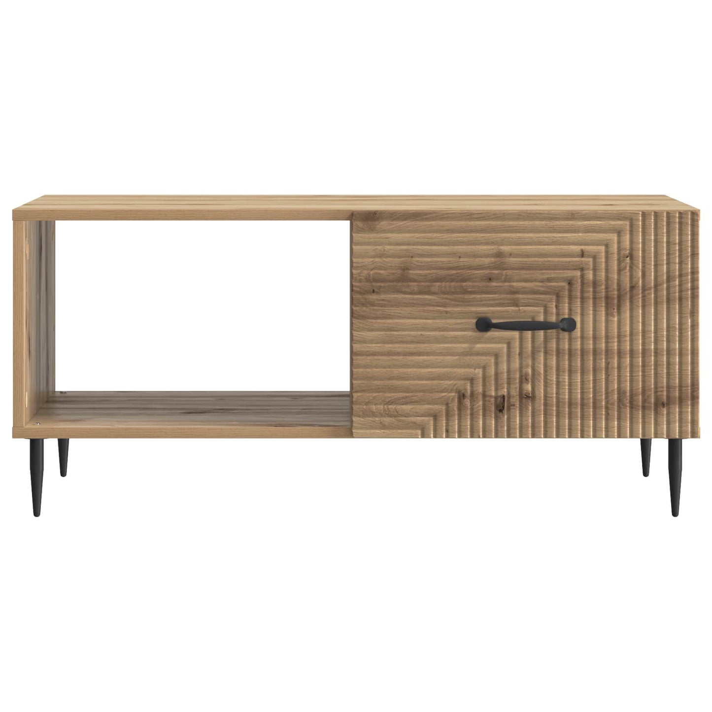 Kaffebord Artisan eik 90 x 50 x 40 cm Konstruert tre