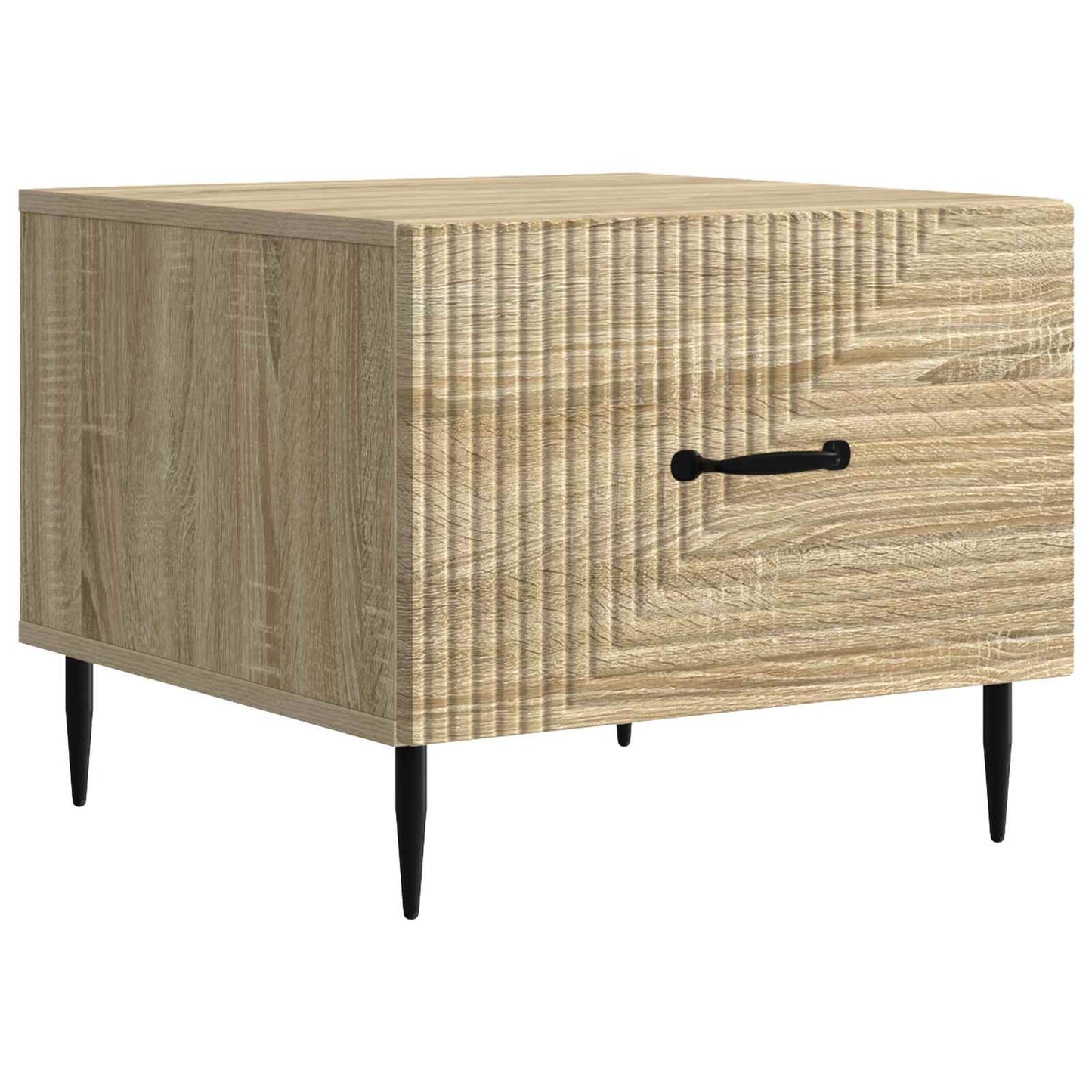 Kaffebord med skuff Sonoma eik 49 x 50 x 40 cm Konstruert tre