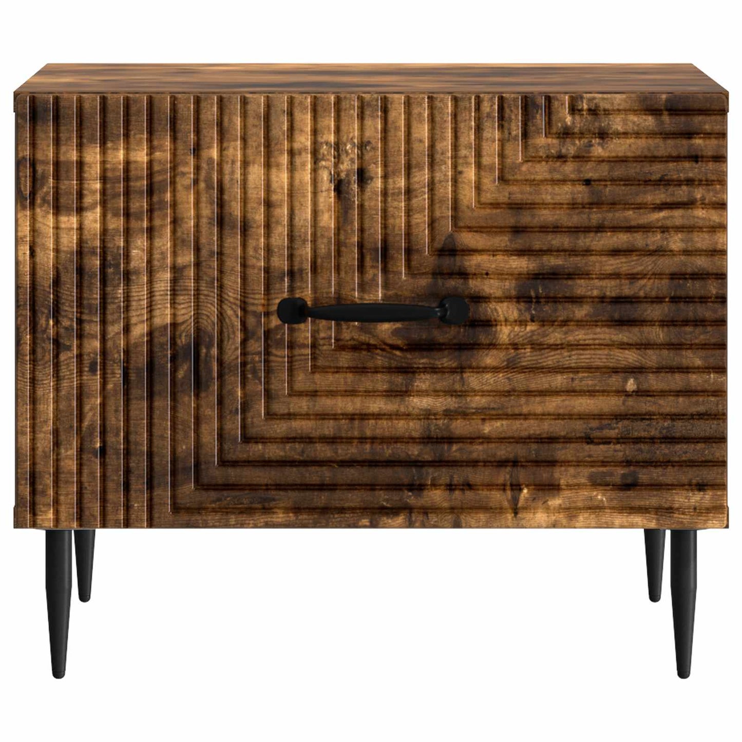 Kaffebord med skuff Røkt Eik 49 x 50 x 40 cm Konstruert tre